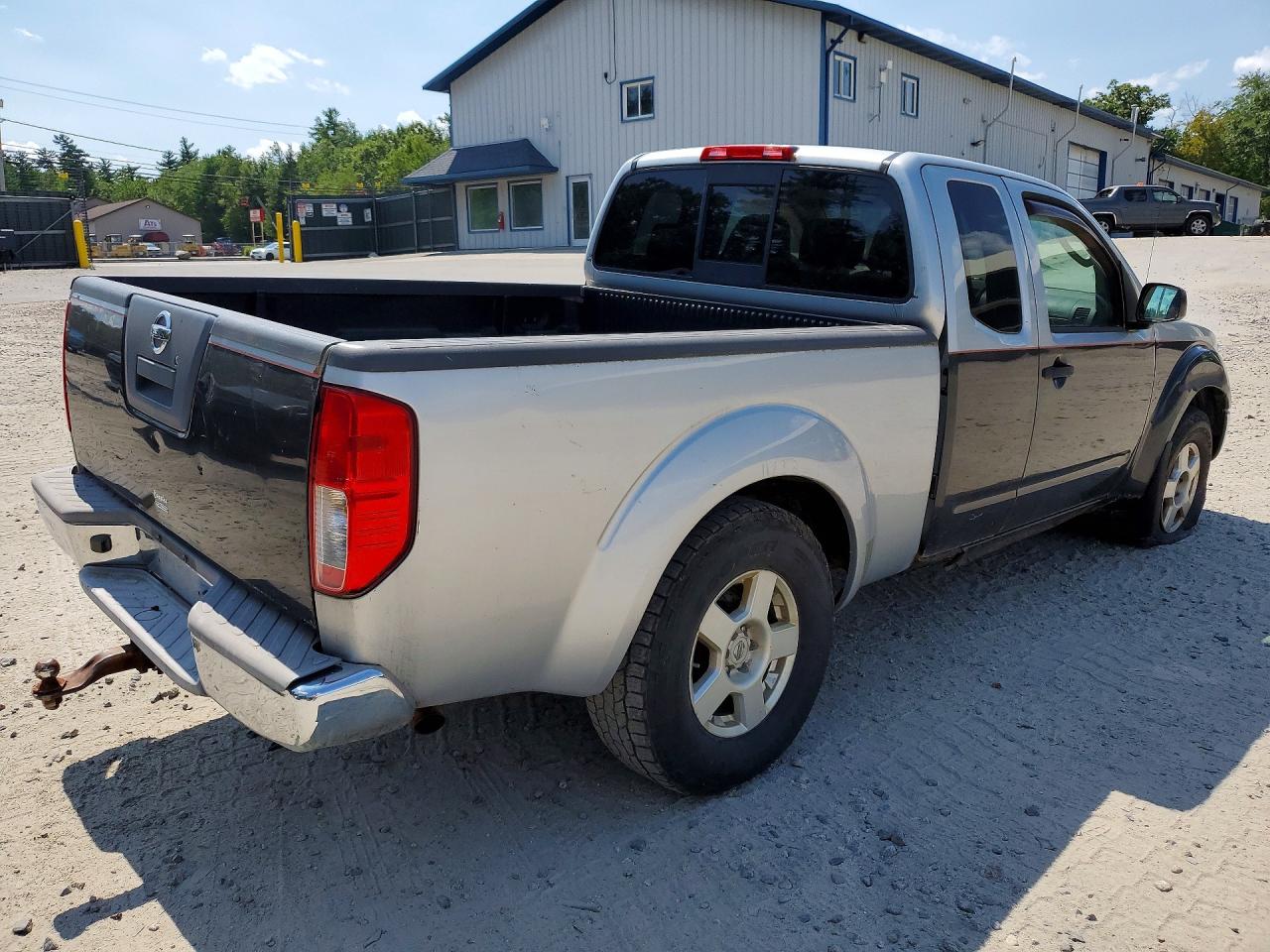 2007 Nissan Frontier Se Silver vin: 1N6AD06W97C428823