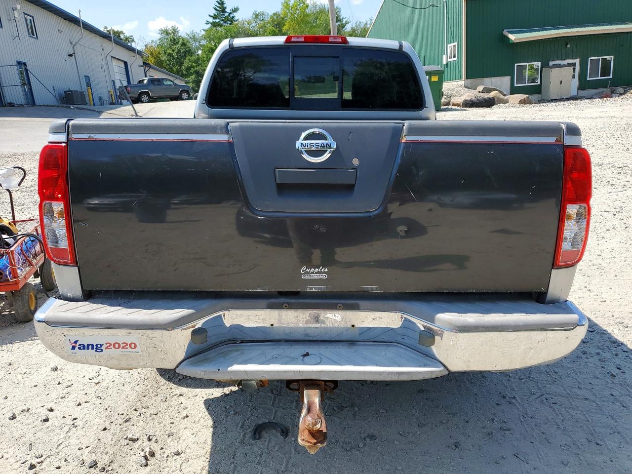 2007 Nissan Frontier Se Silver vin: 1N6AD06W97C428823