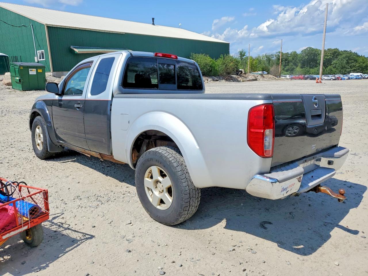 2007 Nissan Frontier Se Silver vin: 1N6AD06W97C428823