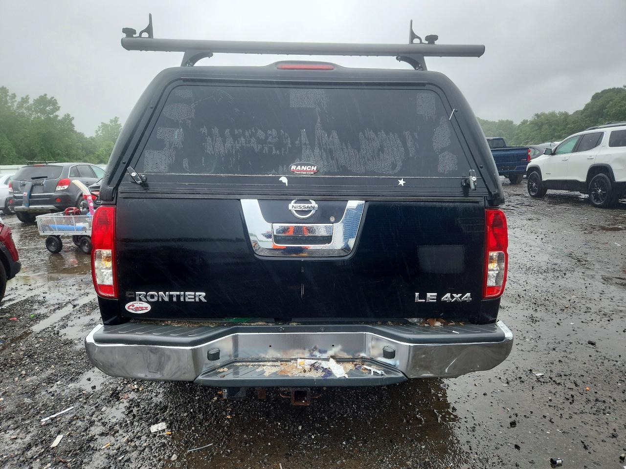 2008 Nissan Frontier King Cab Le Black vin: 1N6AD06W98C443825