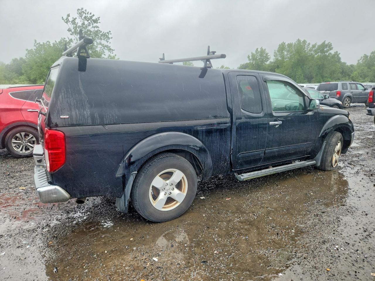 2008 Nissan Frontier King Cab Le Black vin: 1N6AD06W98C443825