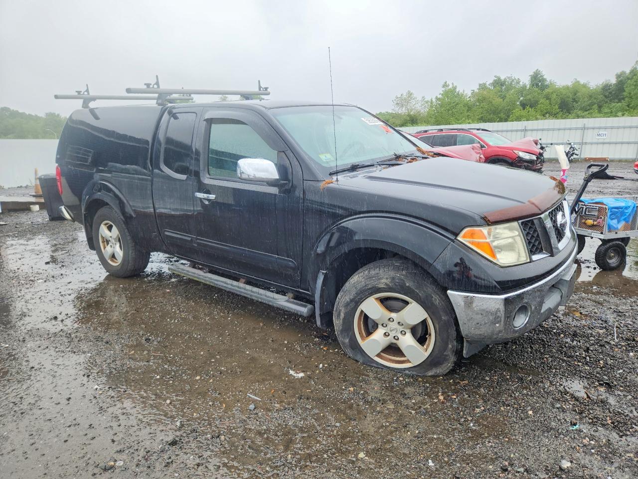 2008 Nissan Frontier King Cab Le Black vin: 1N6AD06W98C443825