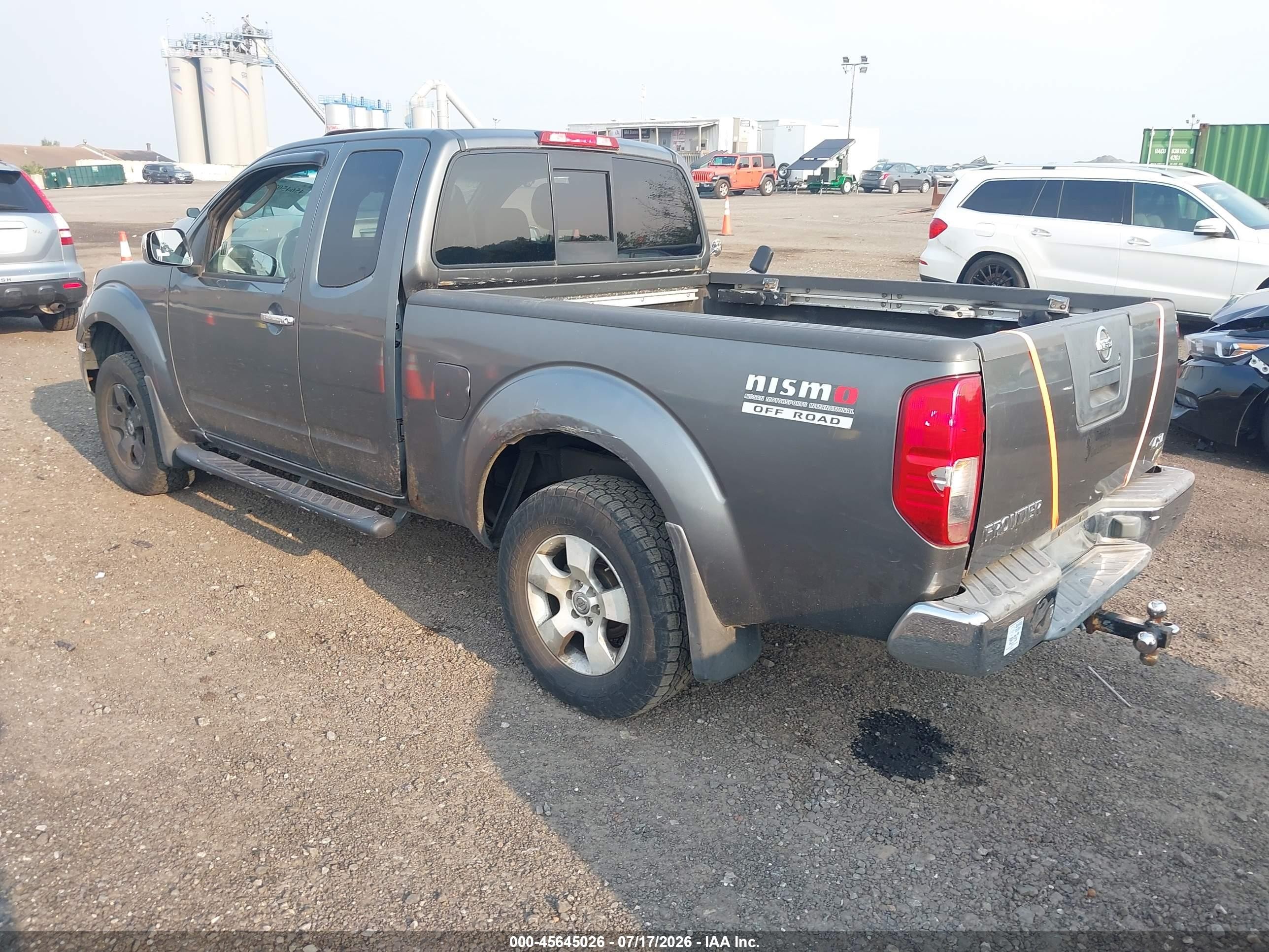 2005 Nissan Frontier 4wd Nismo Gray vin: 1N6AD06WX5C448219