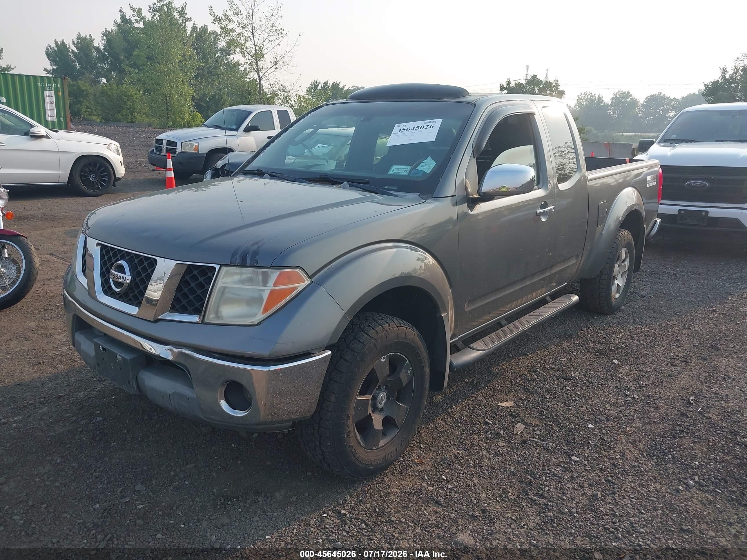 2005 Nissan Frontier 4wd Nismo Gray vin: 1N6AD06WX5C448219