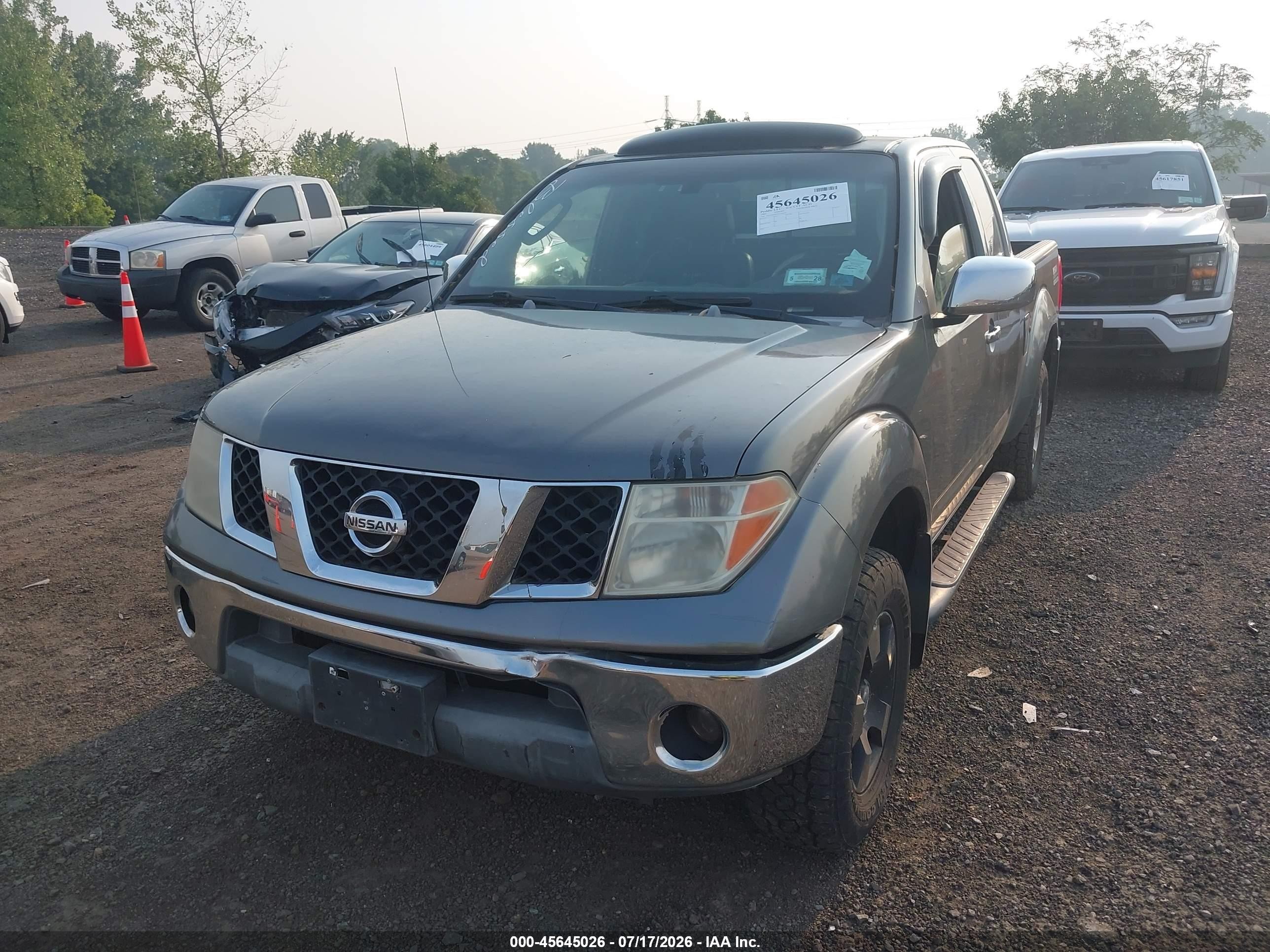 2005 Nissan Frontier 4wd Nismo Gray vin: 1N6AD06WX5C448219