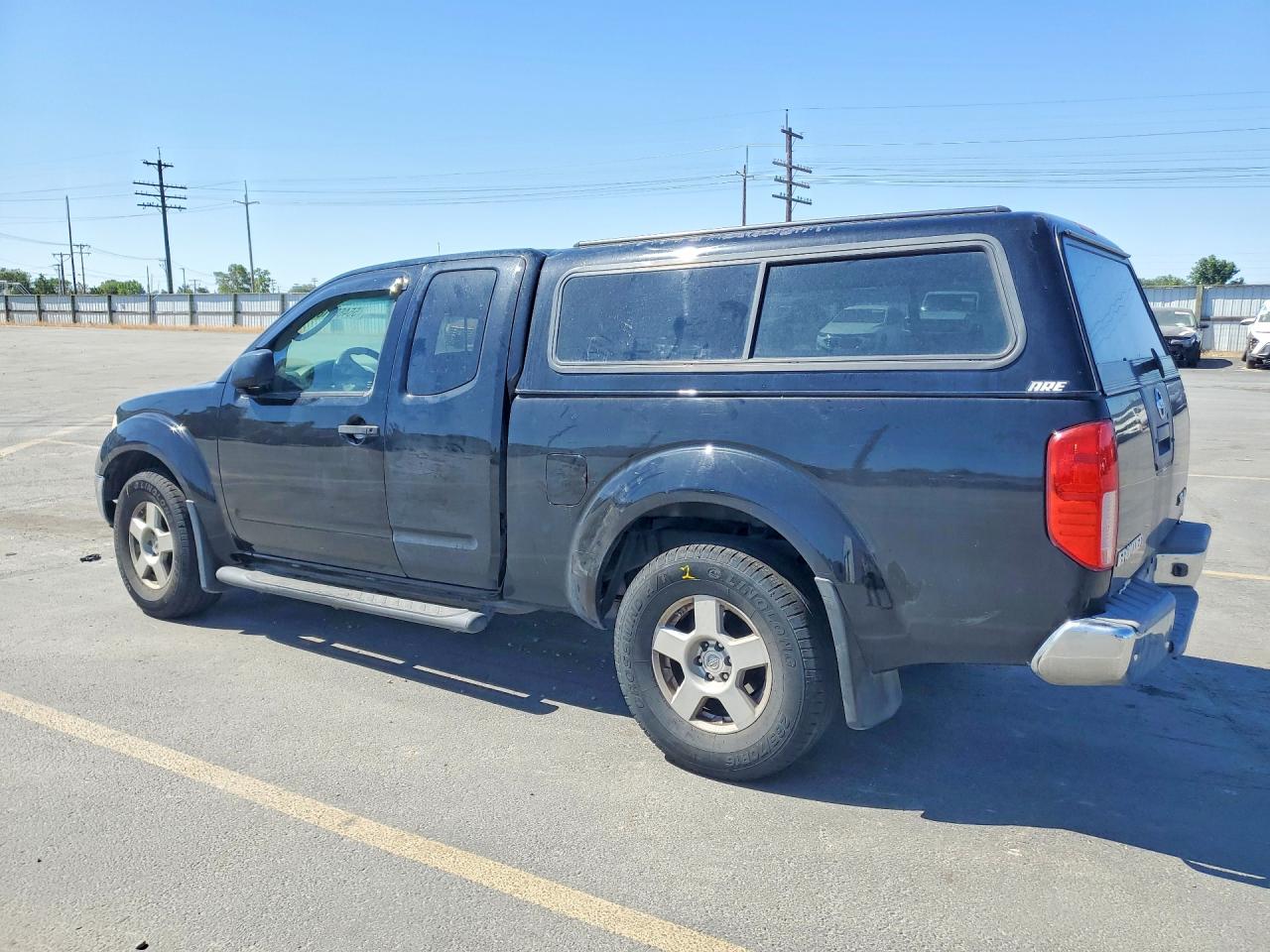 2005 Nissan Frontier Черный vin: 1N6AD06WX5C466204