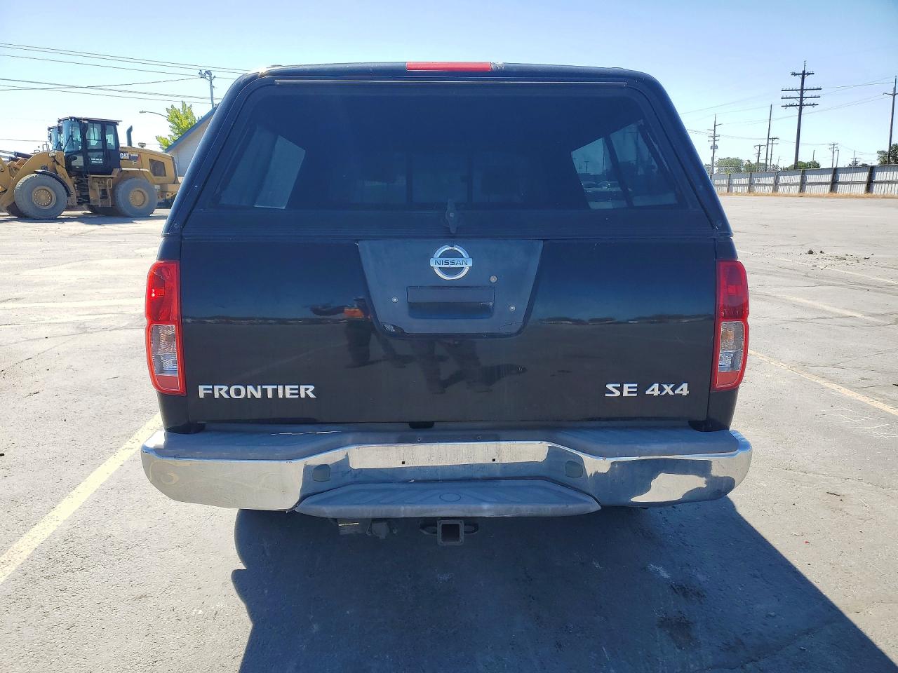 2005 Nissan Frontier Черный vin: 1N6AD06WX5C466204