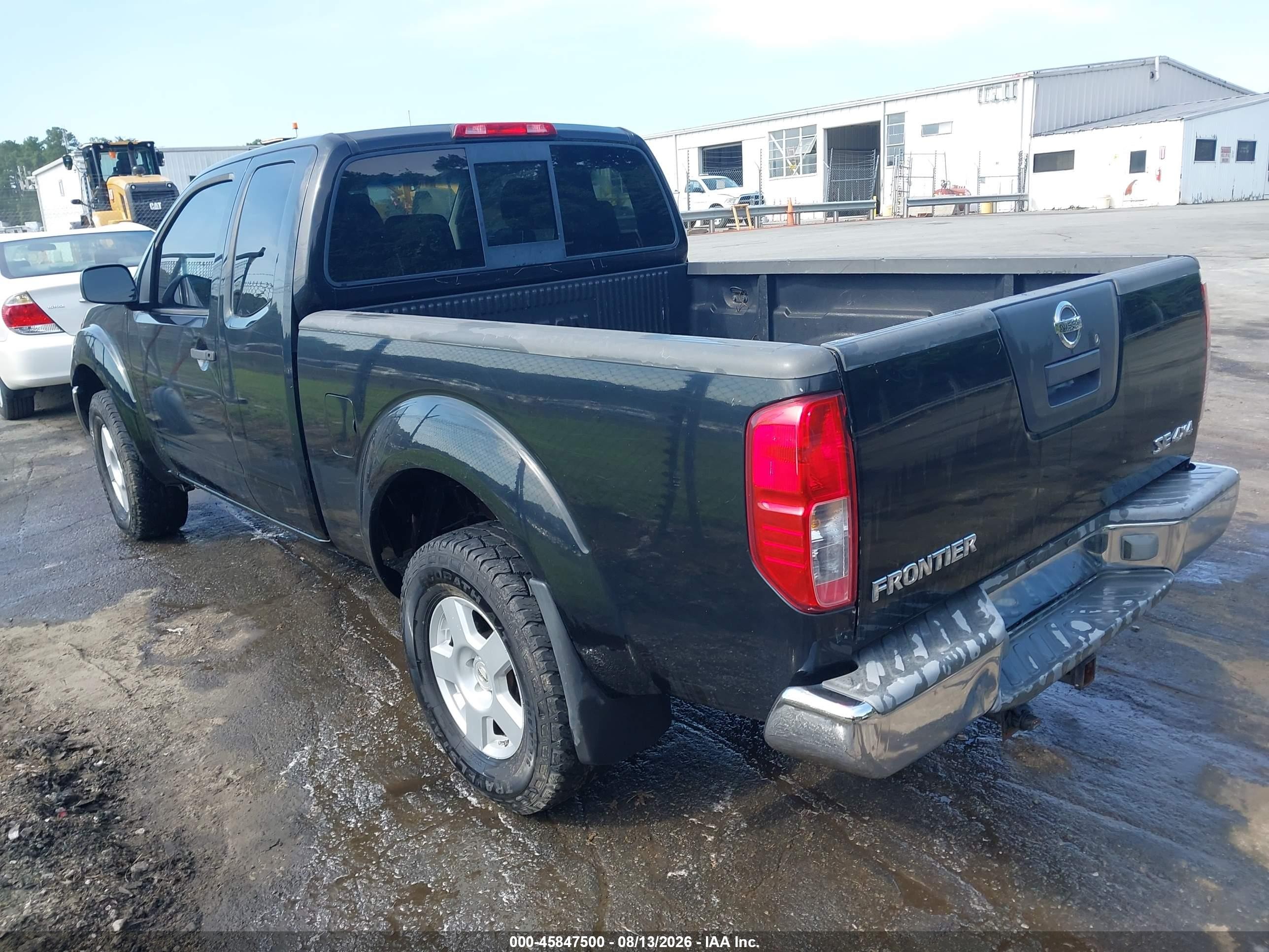 2006 Nissan Frontier Se Black vin: 1N6AD06WX6C442924