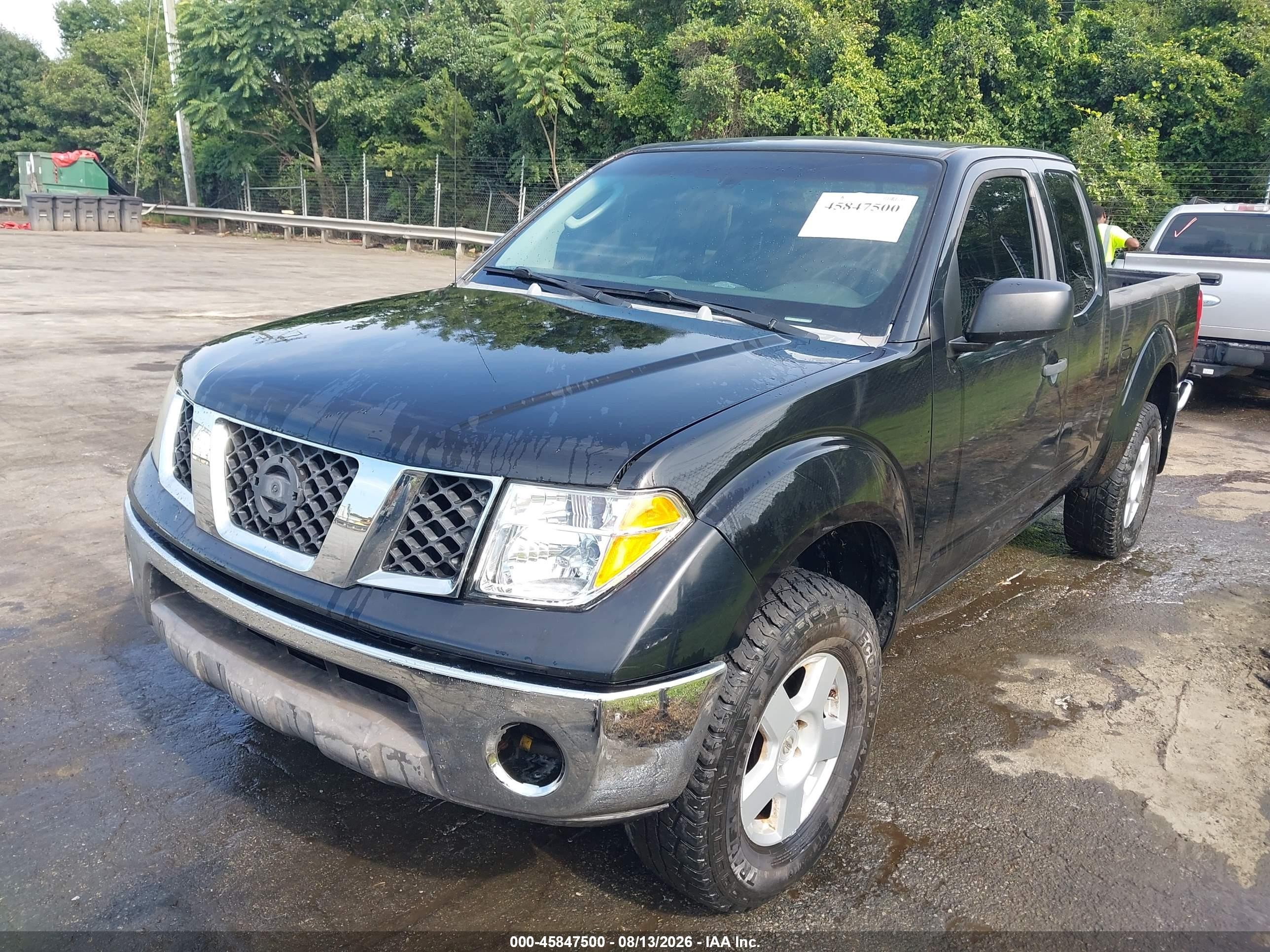 2006 Nissan Frontier Se Black vin: 1N6AD06WX6C442924