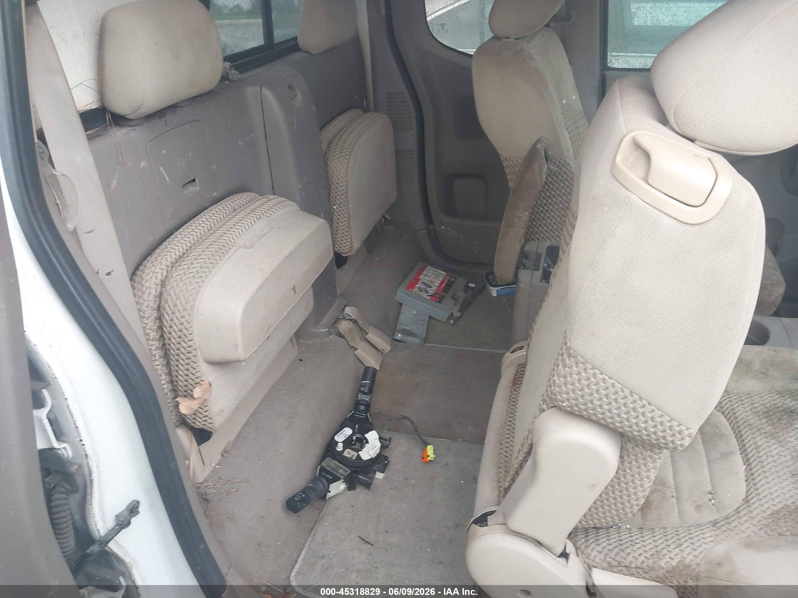 2008 Nissan Frontier Se White vin: 1N6AD06WX8C441839