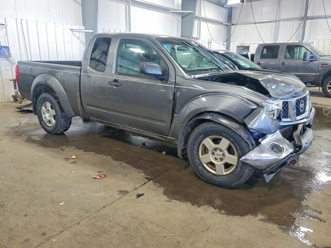 2008 Nissan Frontier King Cab Le/king Cab Se/king C Gray vin: 1N6AD06WX8C451318