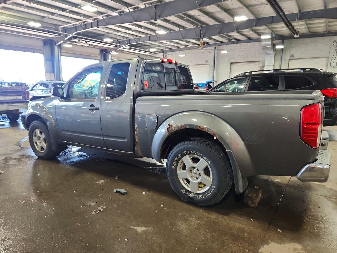 2008 Nissan Frontier King Cab Le/king Cab Se/king C Gray vin: 1N6AD06WX8C451318