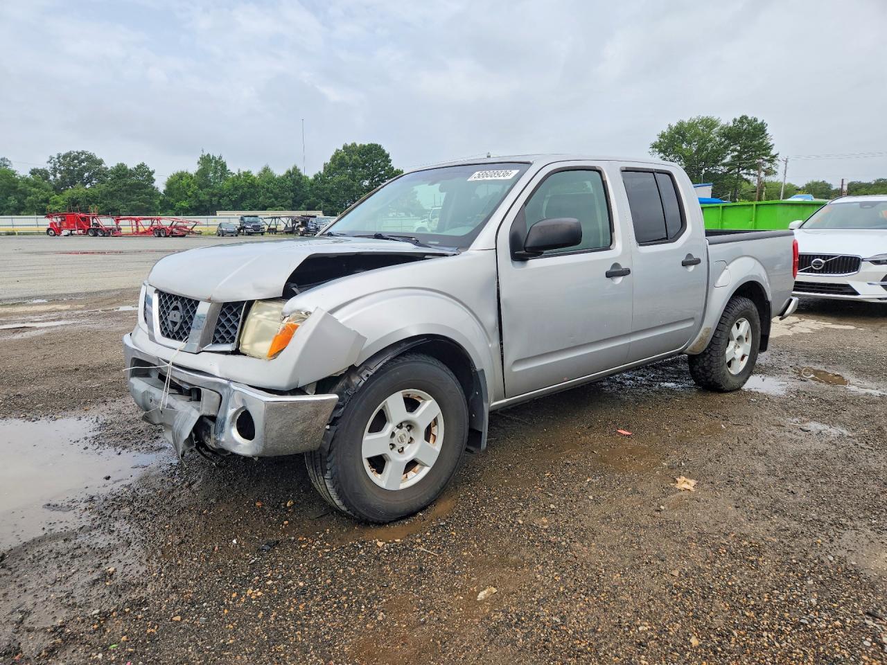 2006 Nissan Frontier Se Silver vin: 1N6AD07U06C411632