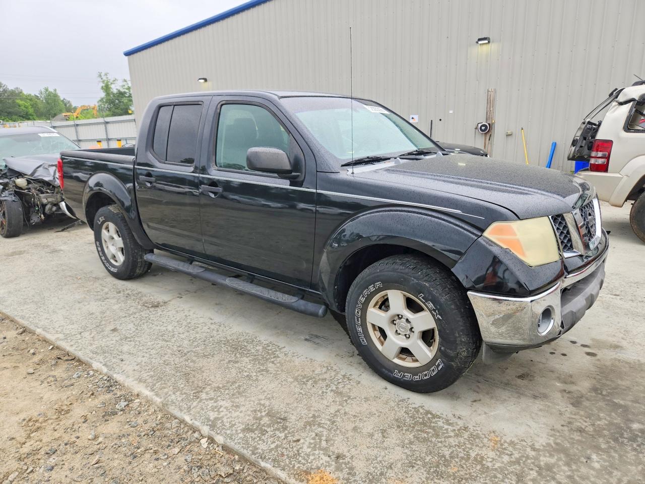 2006 Nissan Frontier Se Black vin: 1N6AD07U06C418046