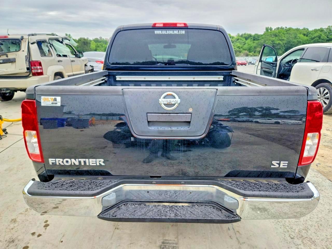 2006 Nissan Frontier Se Black vin: 1N6AD07U06C418046