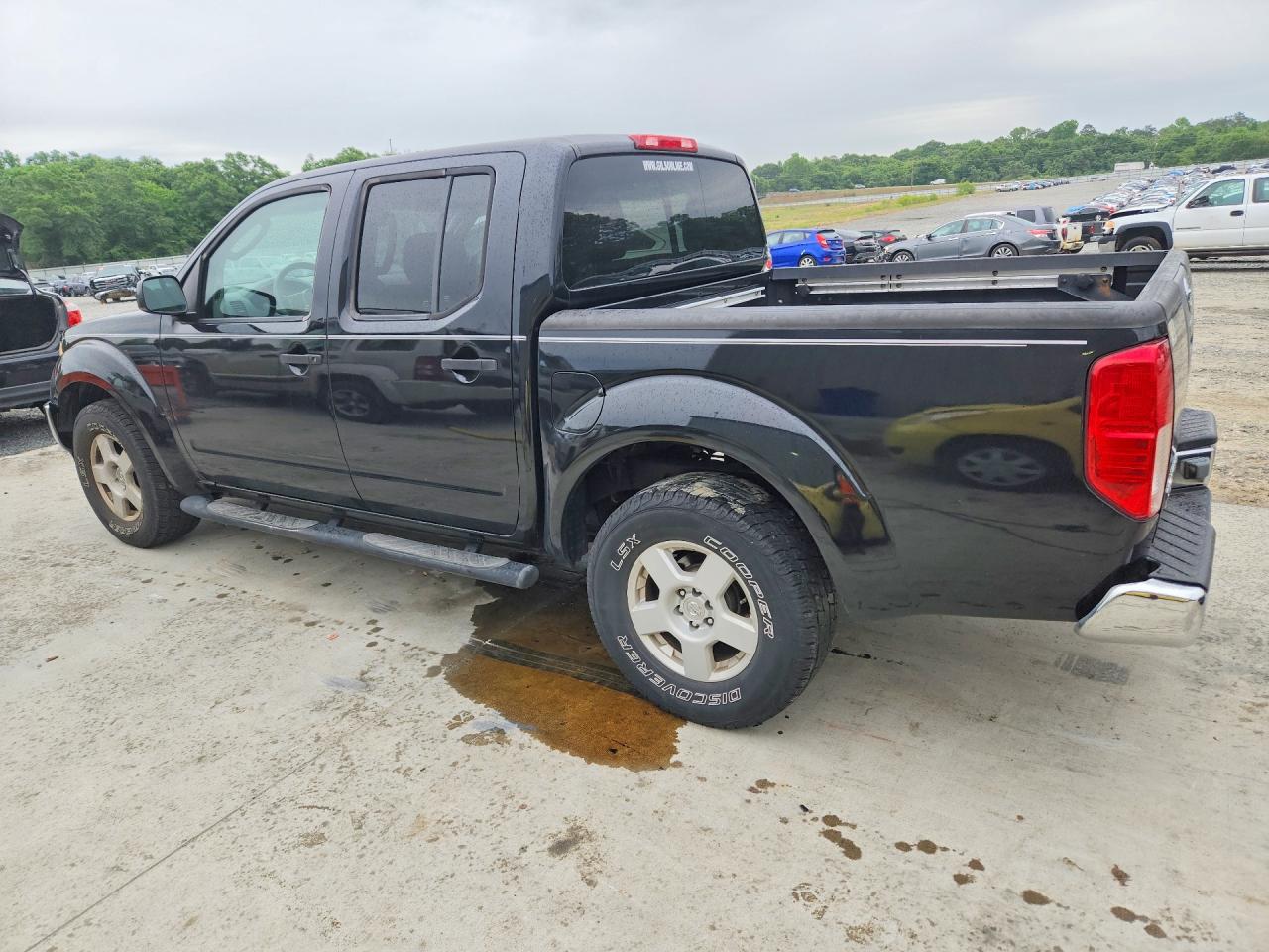 2006 Nissan Frontier Se Black vin: 1N6AD07U06C418046