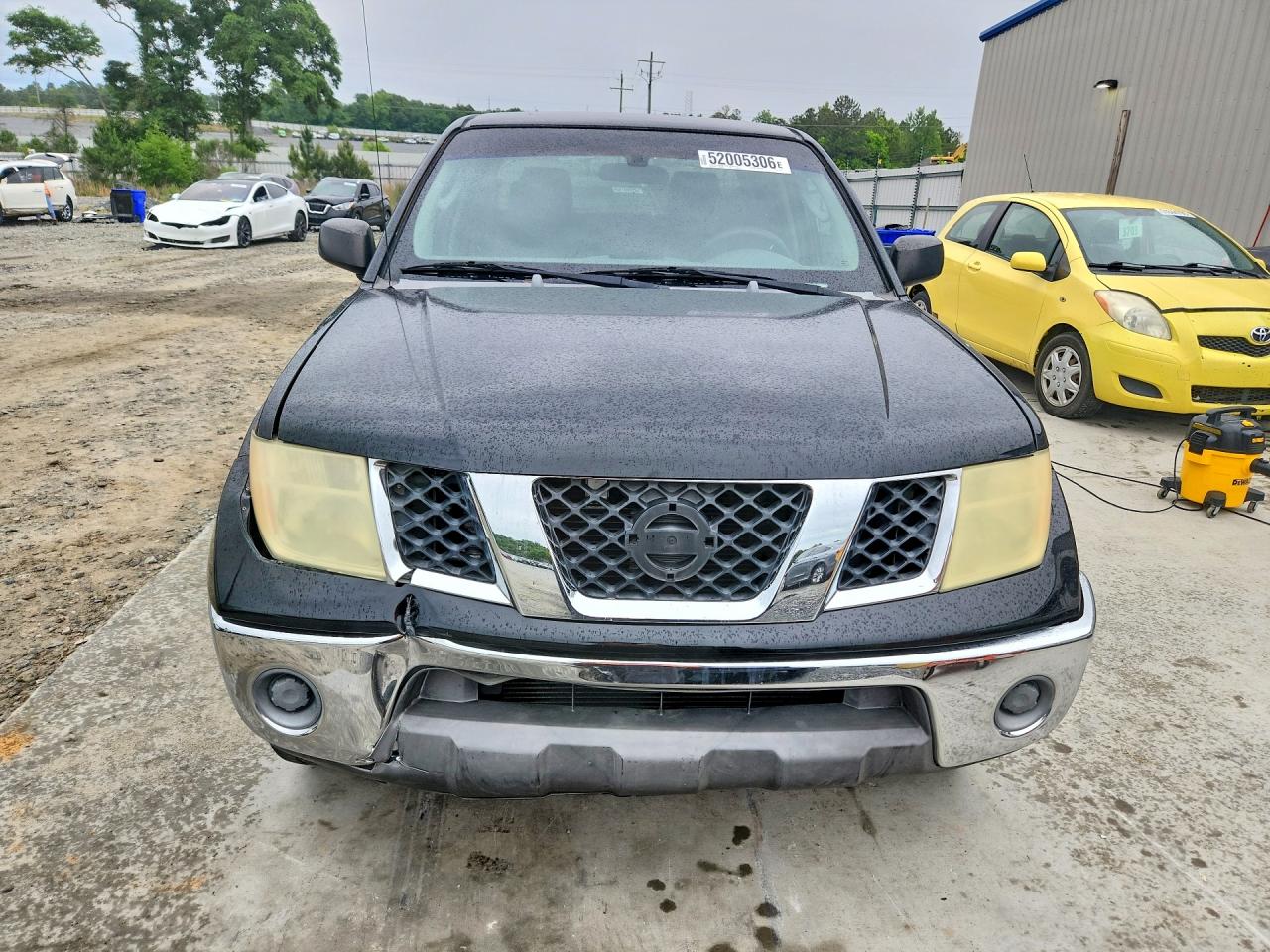 2006 Nissan Frontier Se Black vin: 1N6AD07U06C418046