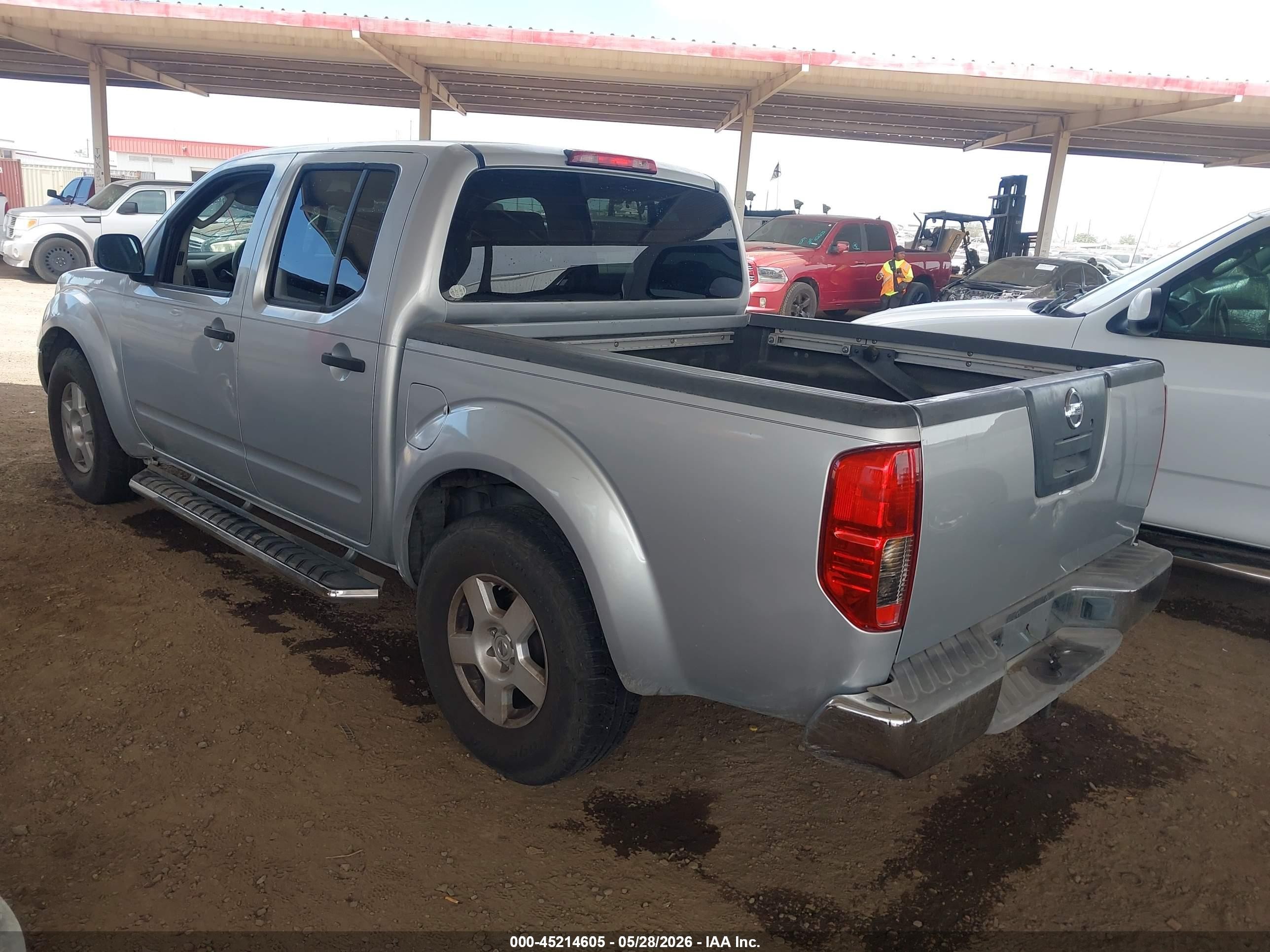 2006 Nissan Frontier Se Gray vin: 1N6AD07U06C442380