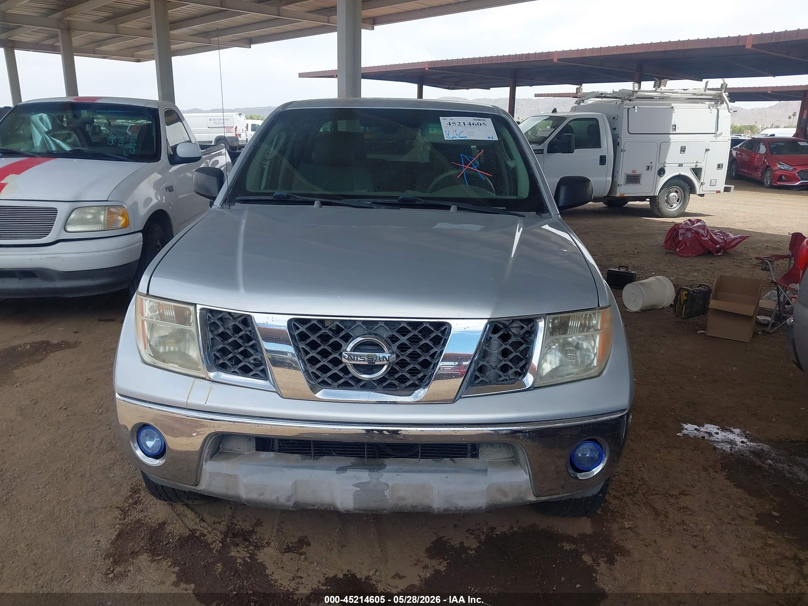 2006 Nissan Frontier Se Gray vin: 1N6AD07U06C442380