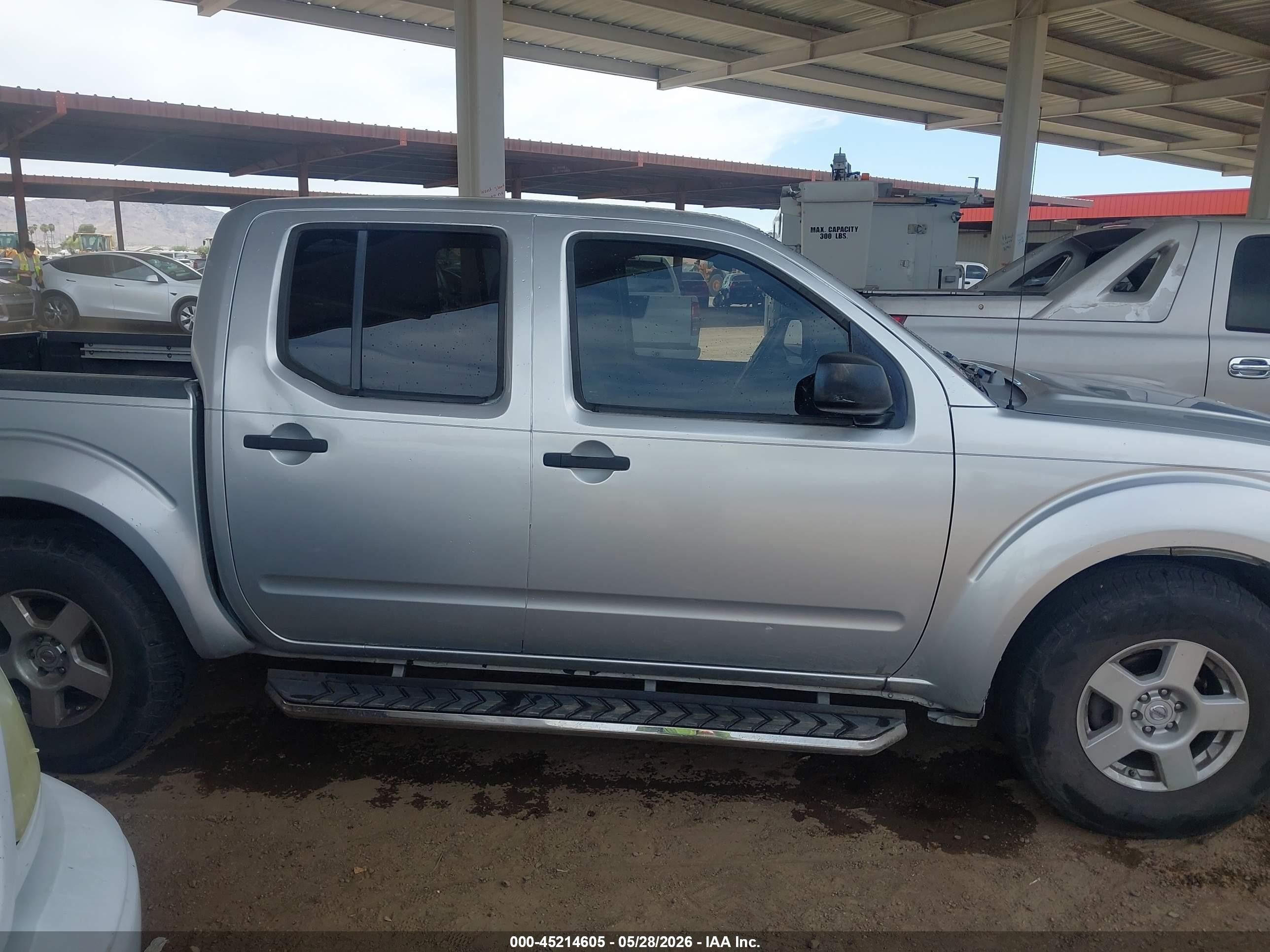 2006 Nissan Frontier Se Gray vin: 1N6AD07U06C442380