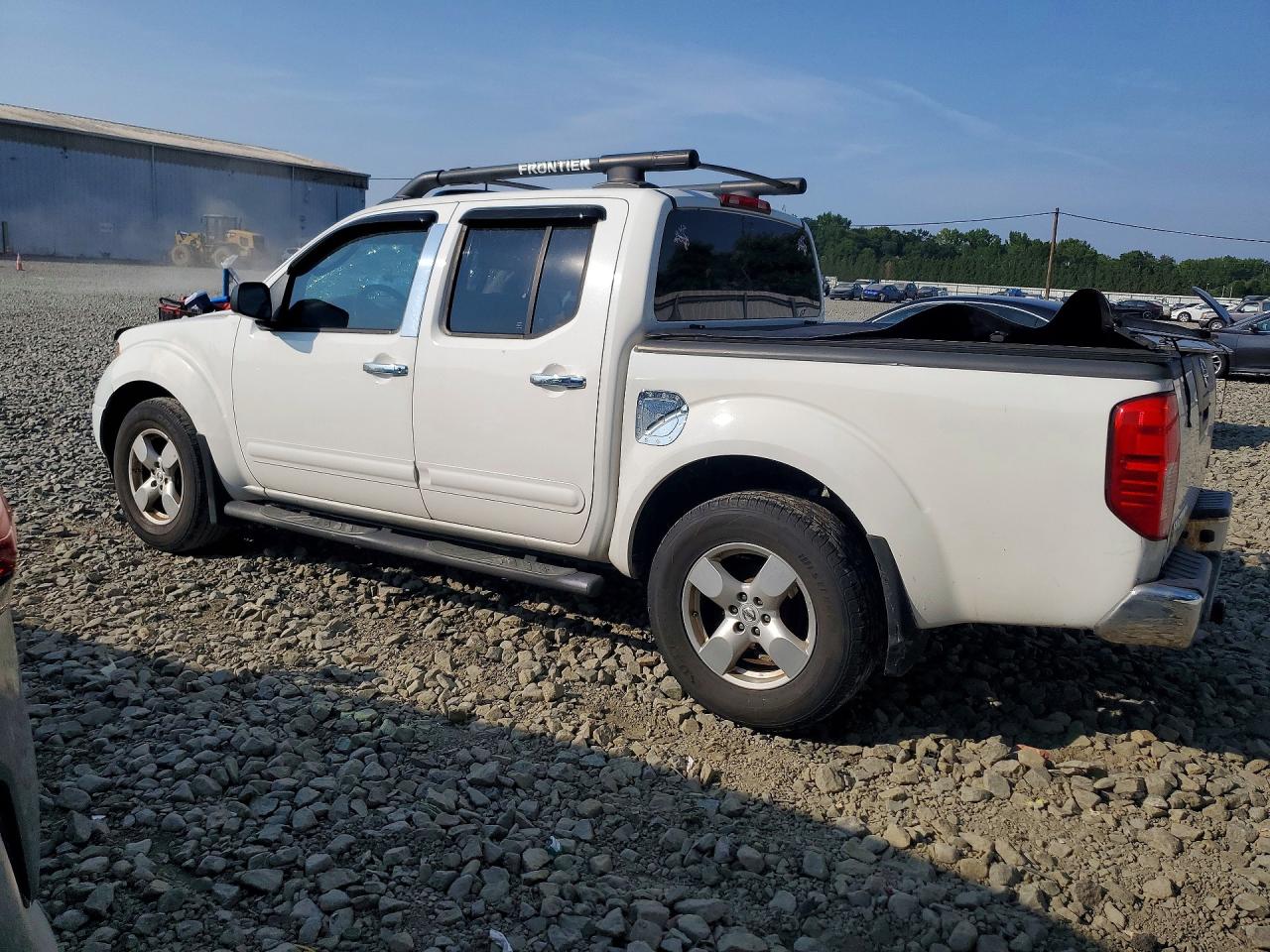 2006 Nissan Frontier Se White vin: 1N6AD07U06C455193