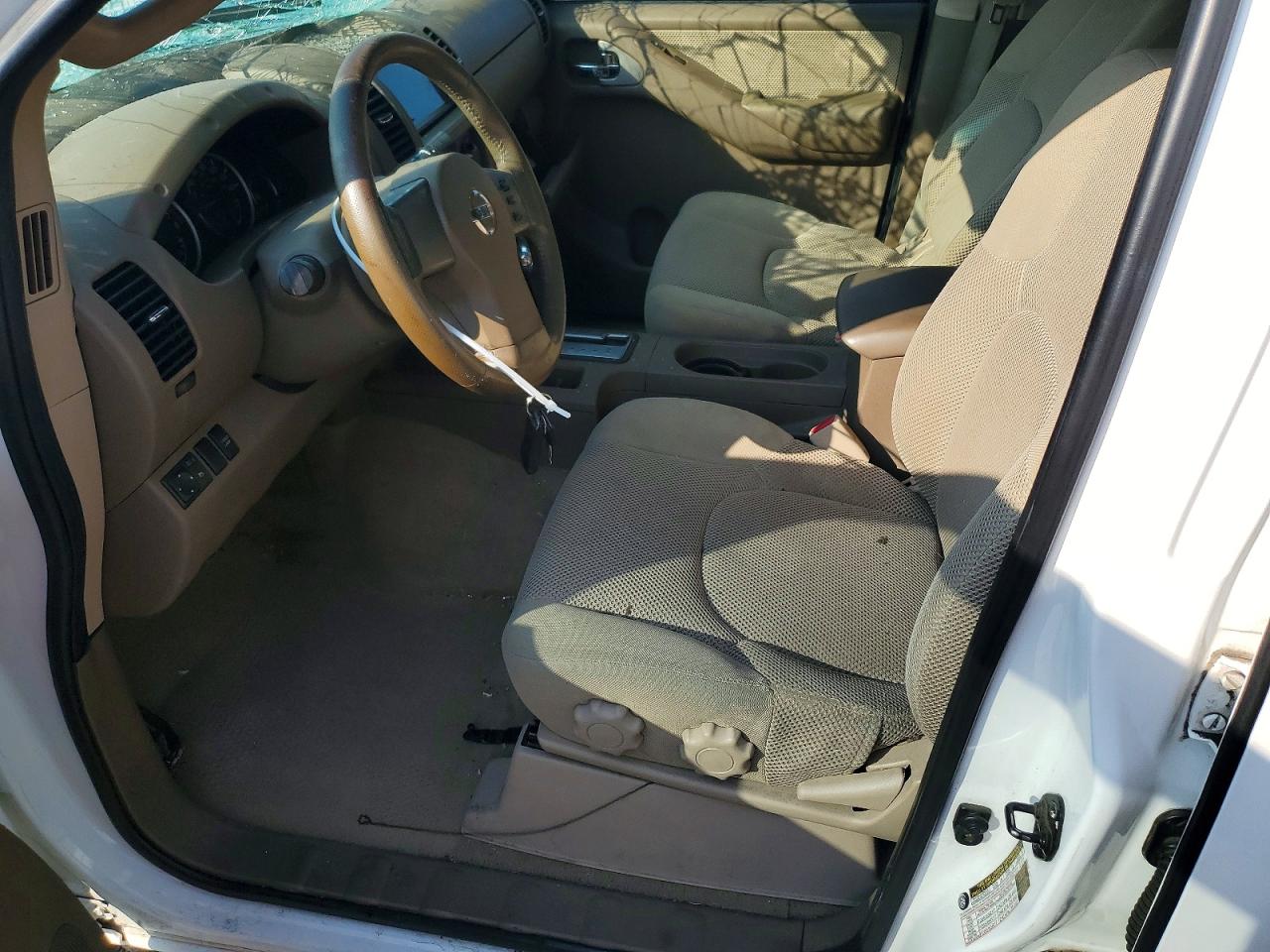 2006 Nissan Frontier Se White vin: 1N6AD07U06C455193