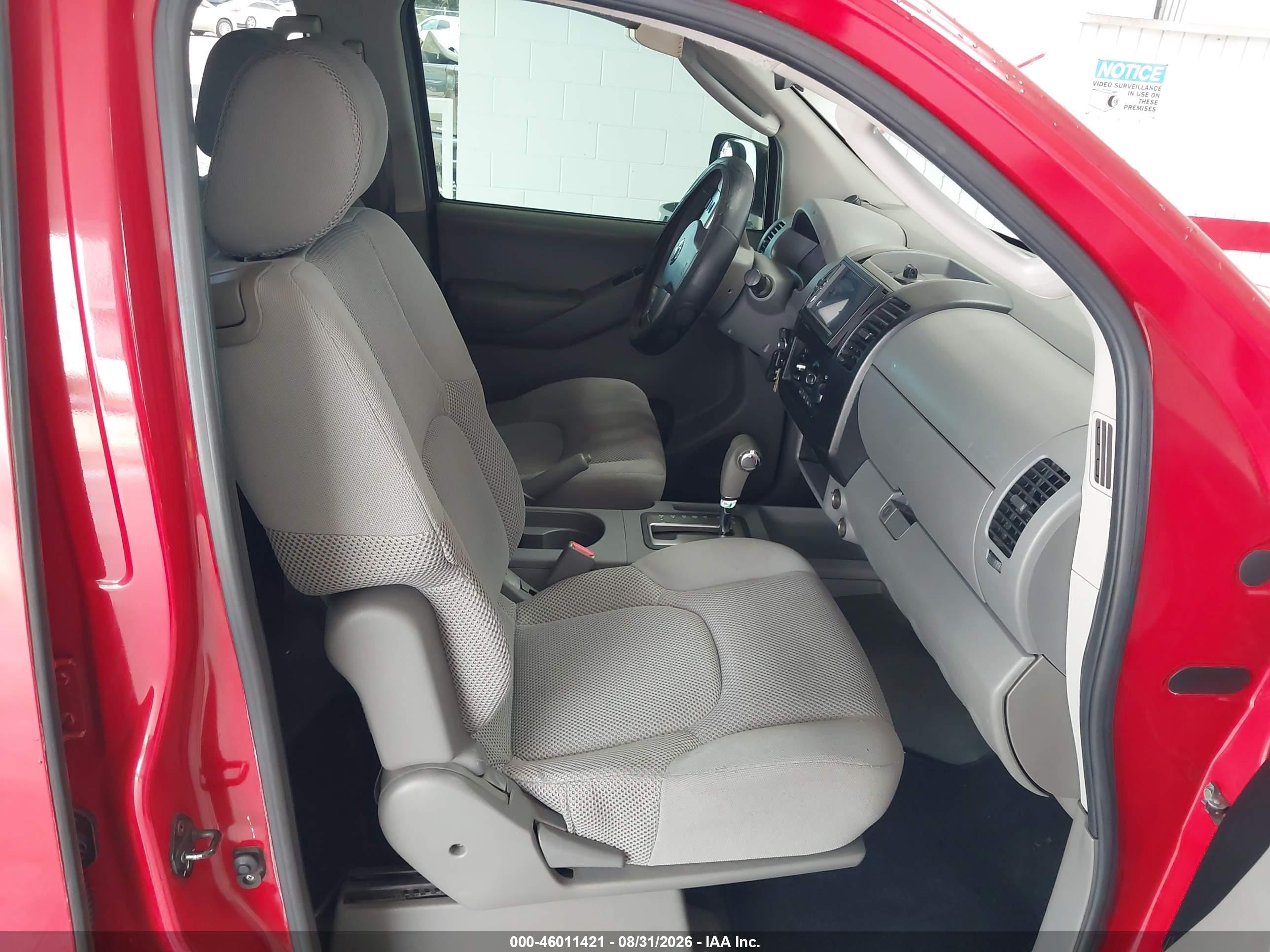 2006 Nissan Frontier Se Red vin: 1N6AD07U06C457848