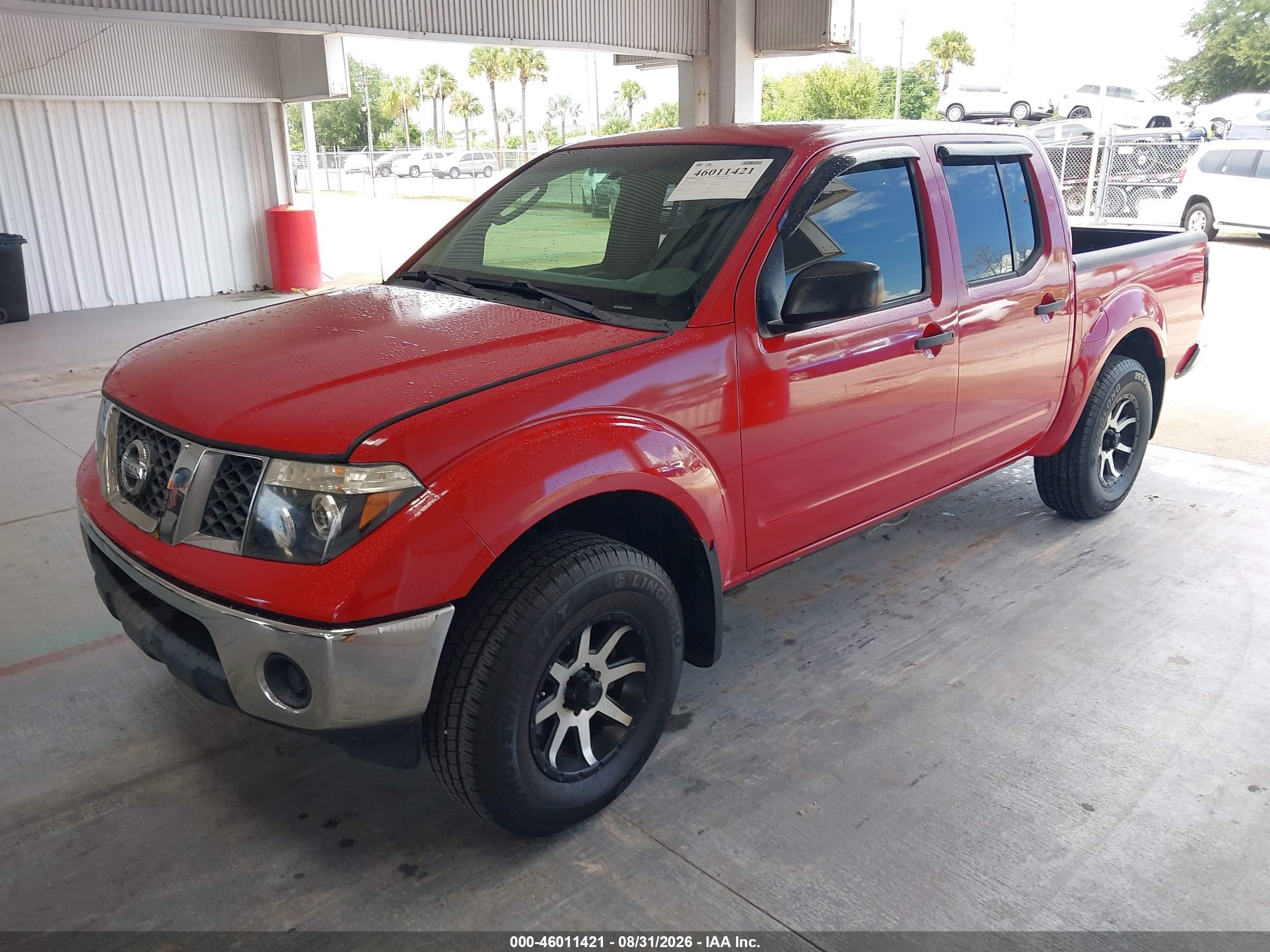 2006 Nissan Frontier Se Red vin: 1N6AD07U06C457848