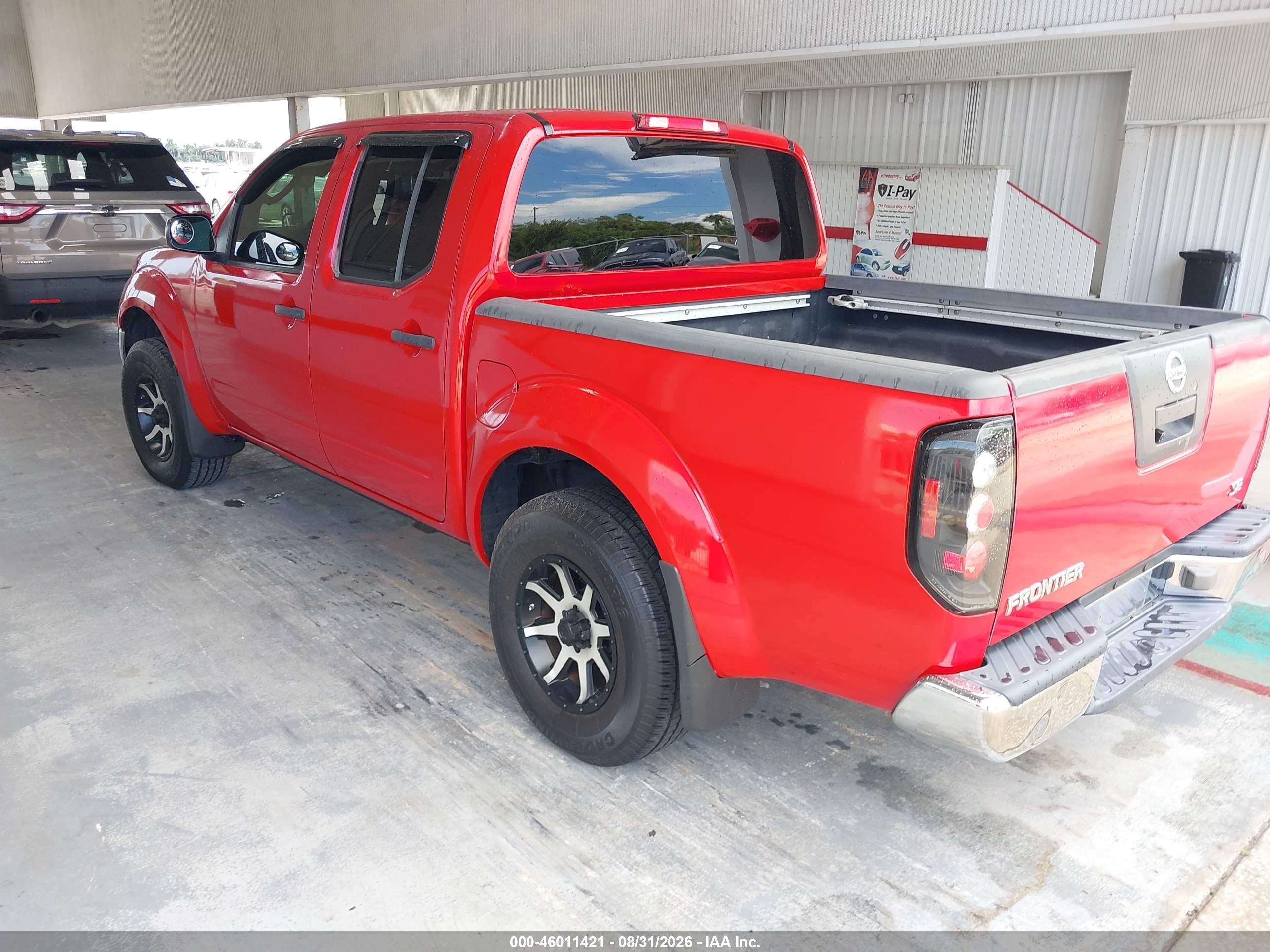 2006 Nissan Frontier Se Red vin: 1N6AD07U06C457848