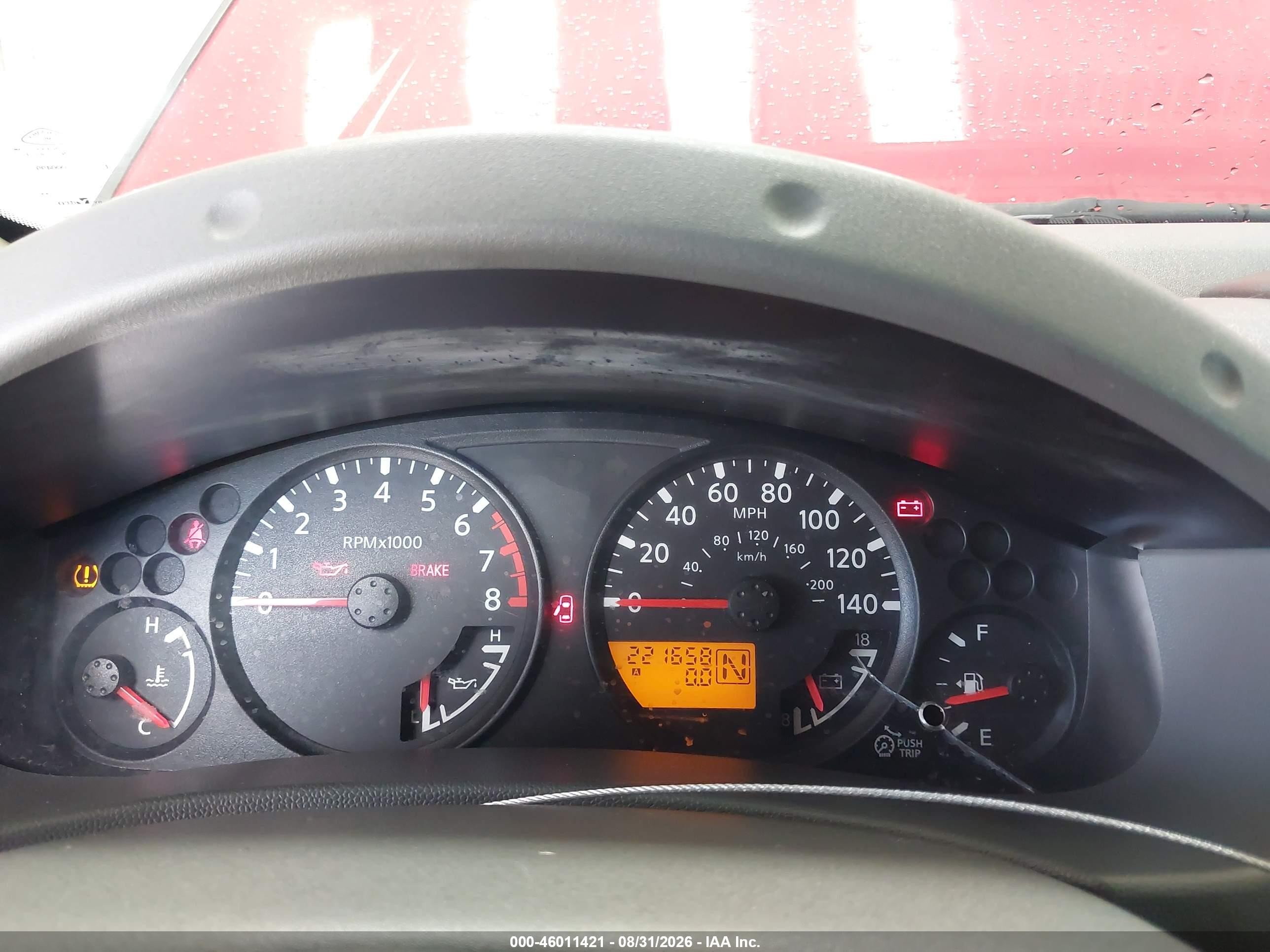 2006 Nissan Frontier Se Red vin: 1N6AD07U06C457848