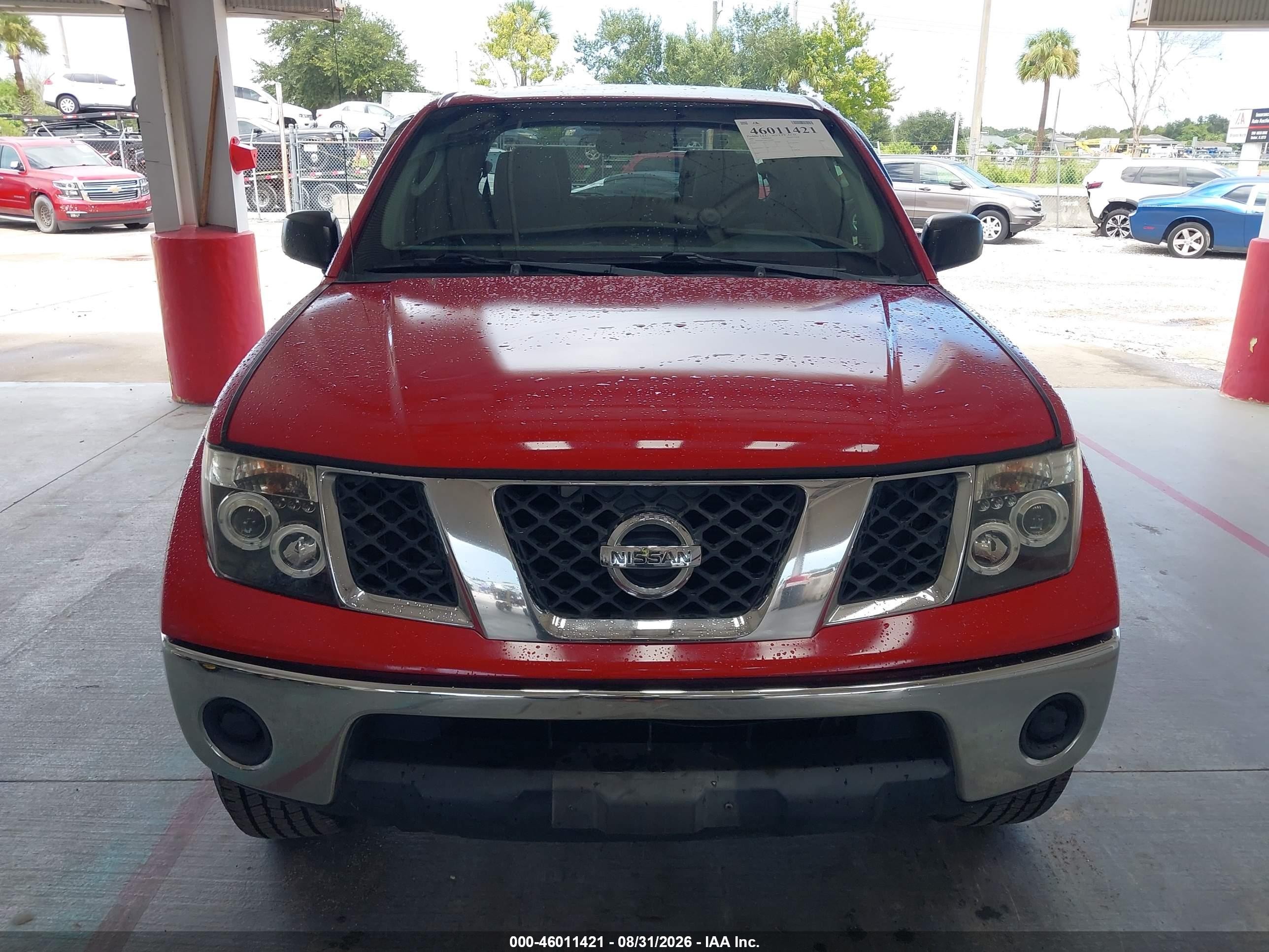 2006 Nissan Frontier Se Red vin: 1N6AD07U06C457848
