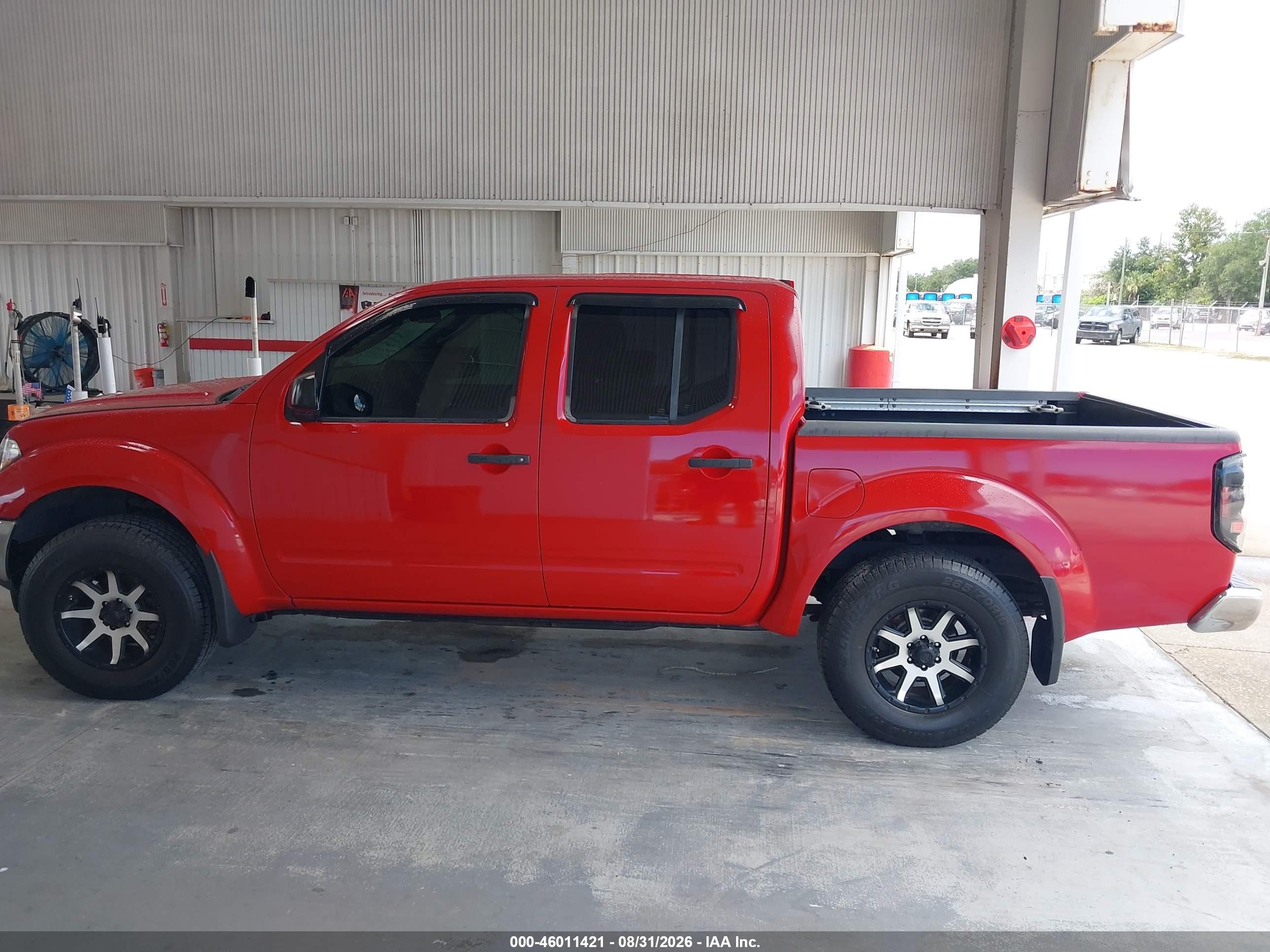2006 Nissan Frontier Se Red vin: 1N6AD07U06C457848