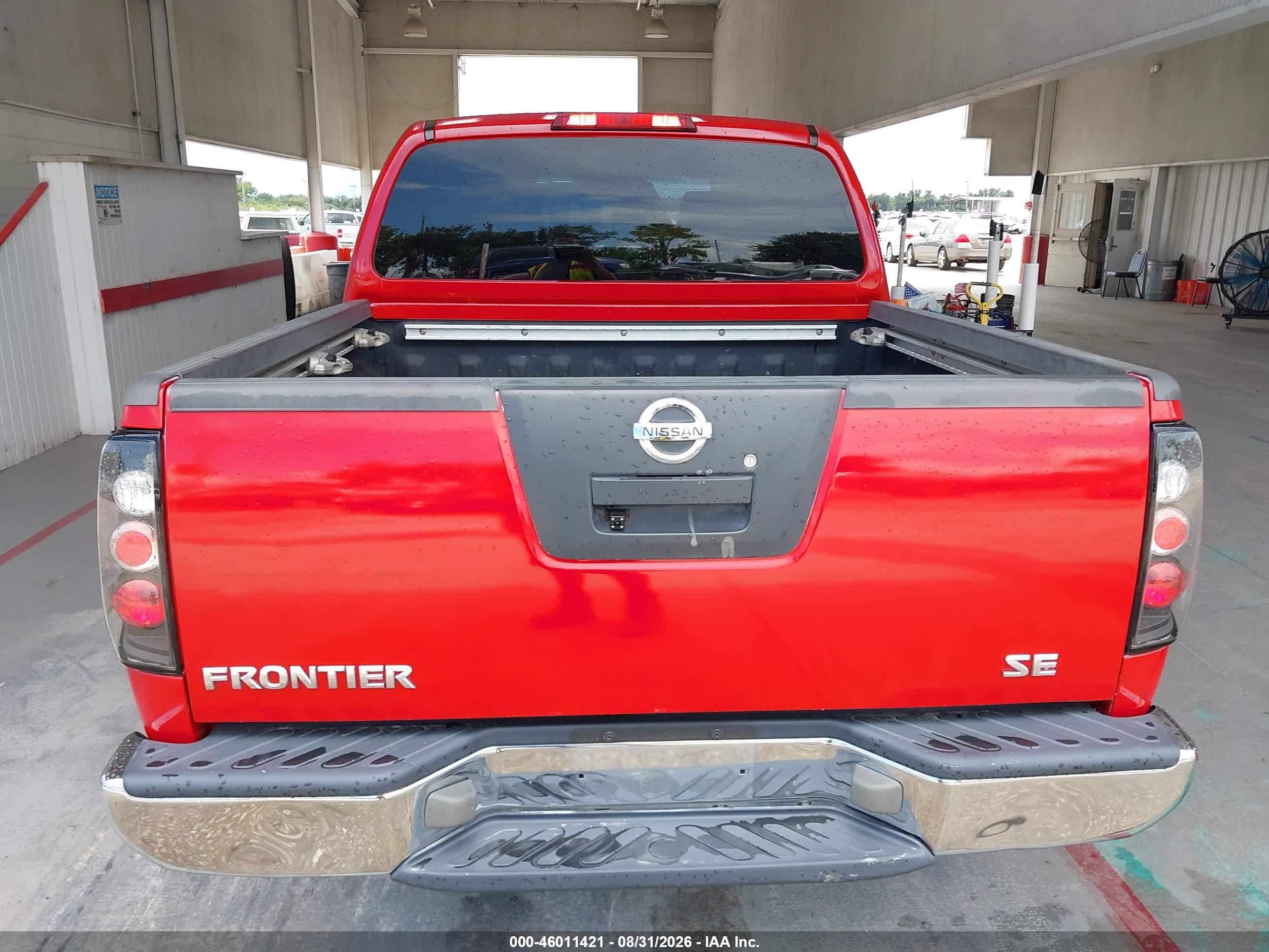 2006 Nissan Frontier Se Red vin: 1N6AD07U06C457848
