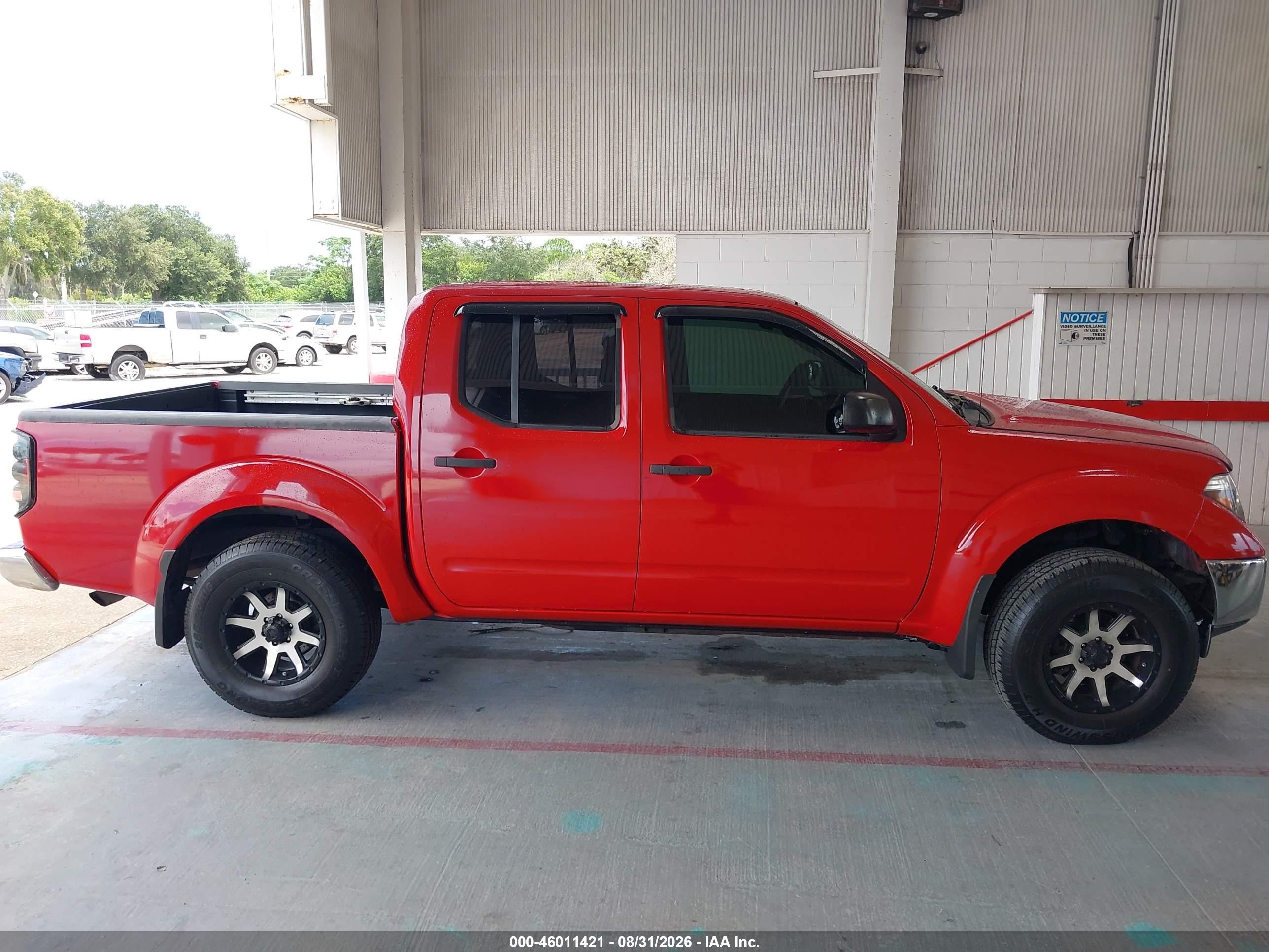2006 Nissan Frontier Se Red vin: 1N6AD07U06C457848