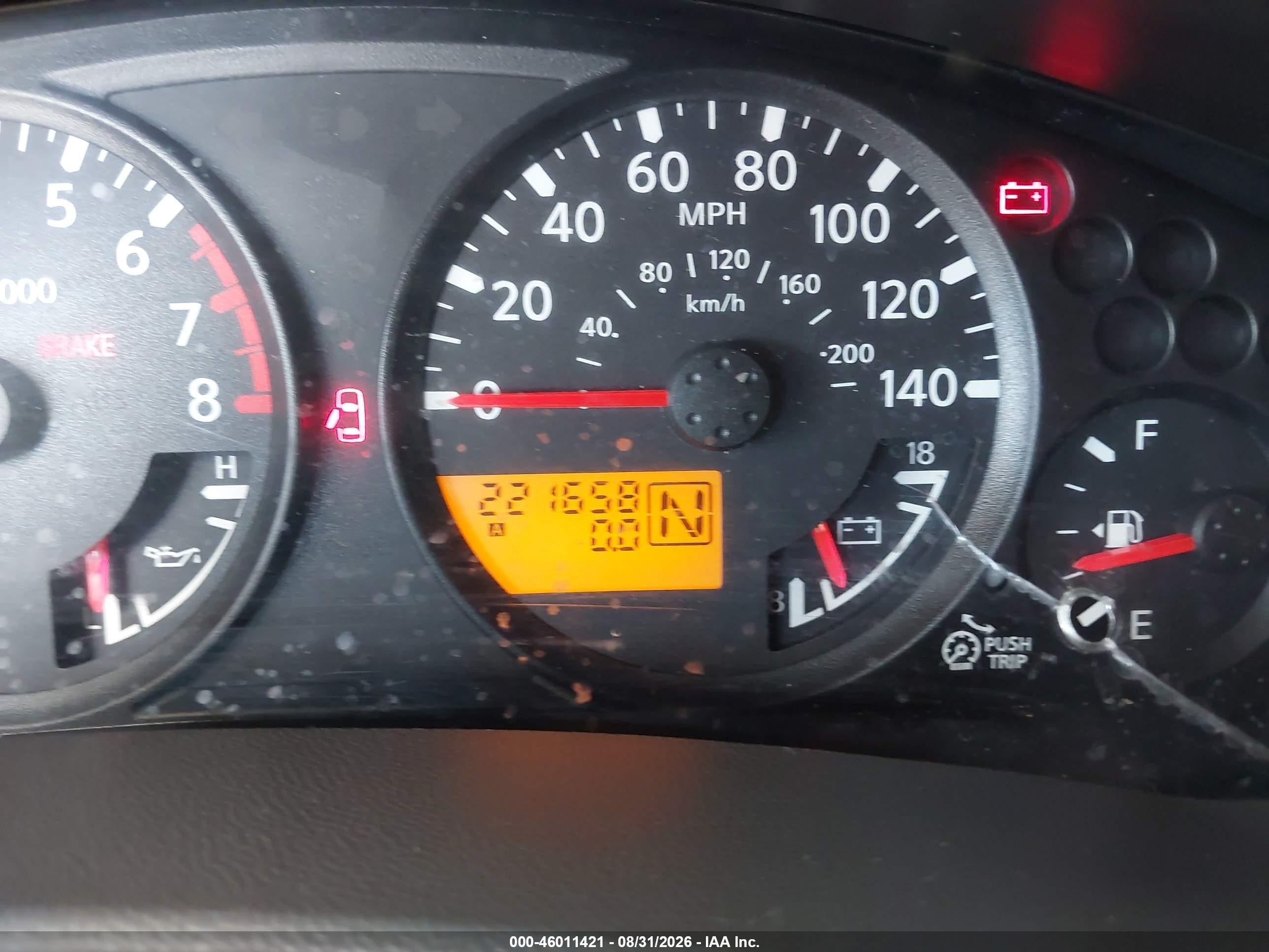 2006 Nissan Frontier Se Red vin: 1N6AD07U06C457848