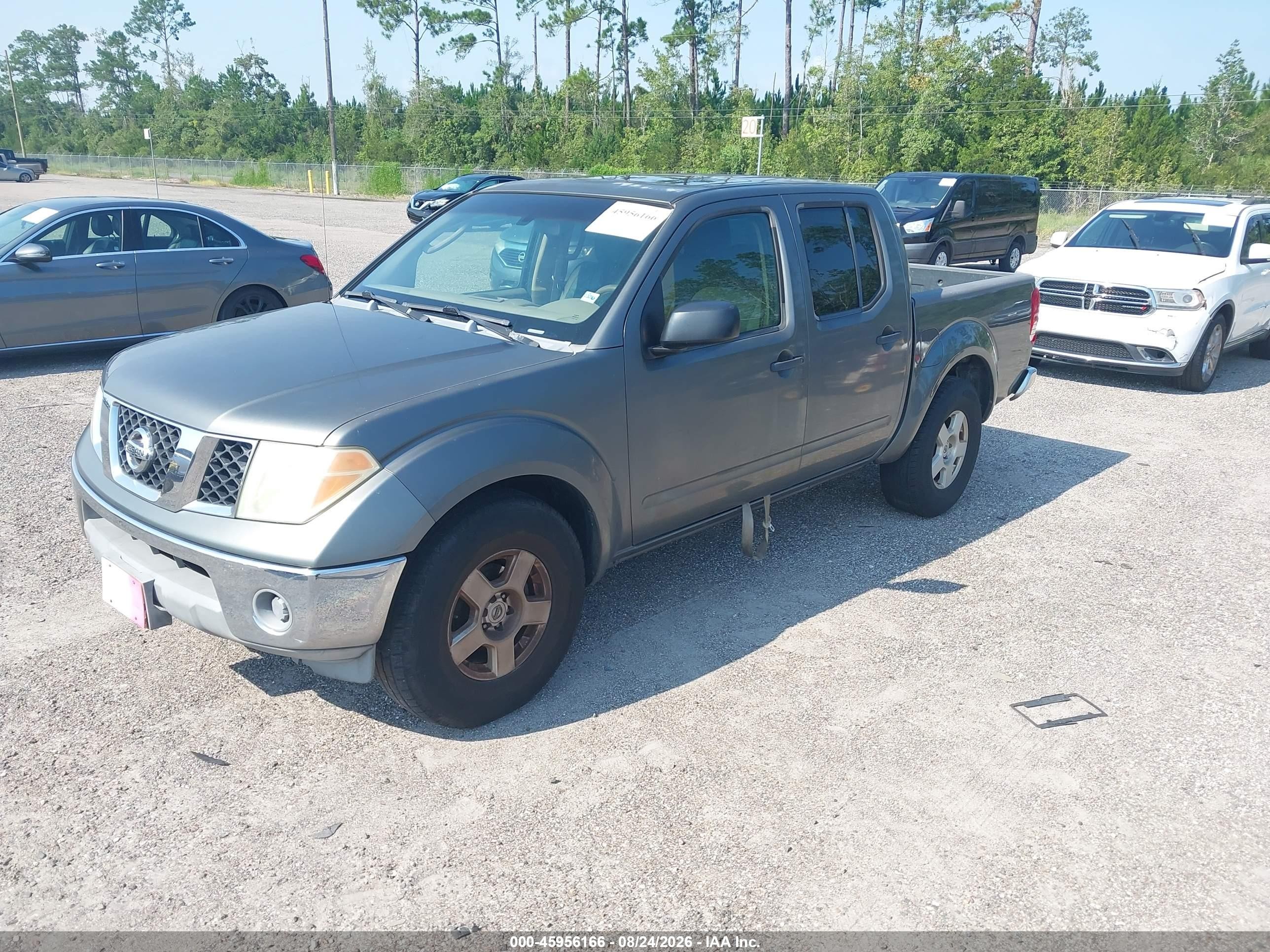 2006 Nissan Frontier Se Gray vin: 1N6AD07U06C464931