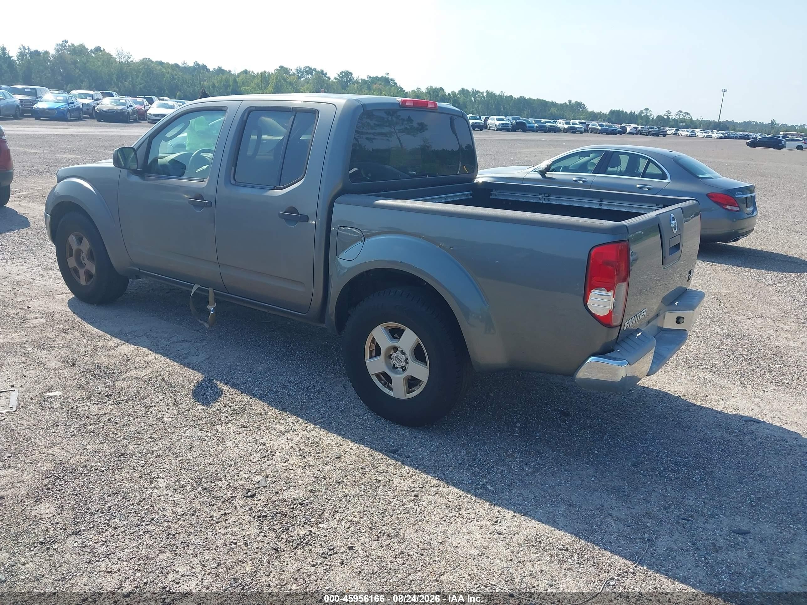 2006 Nissan Frontier Se Gray vin: 1N6AD07U06C464931