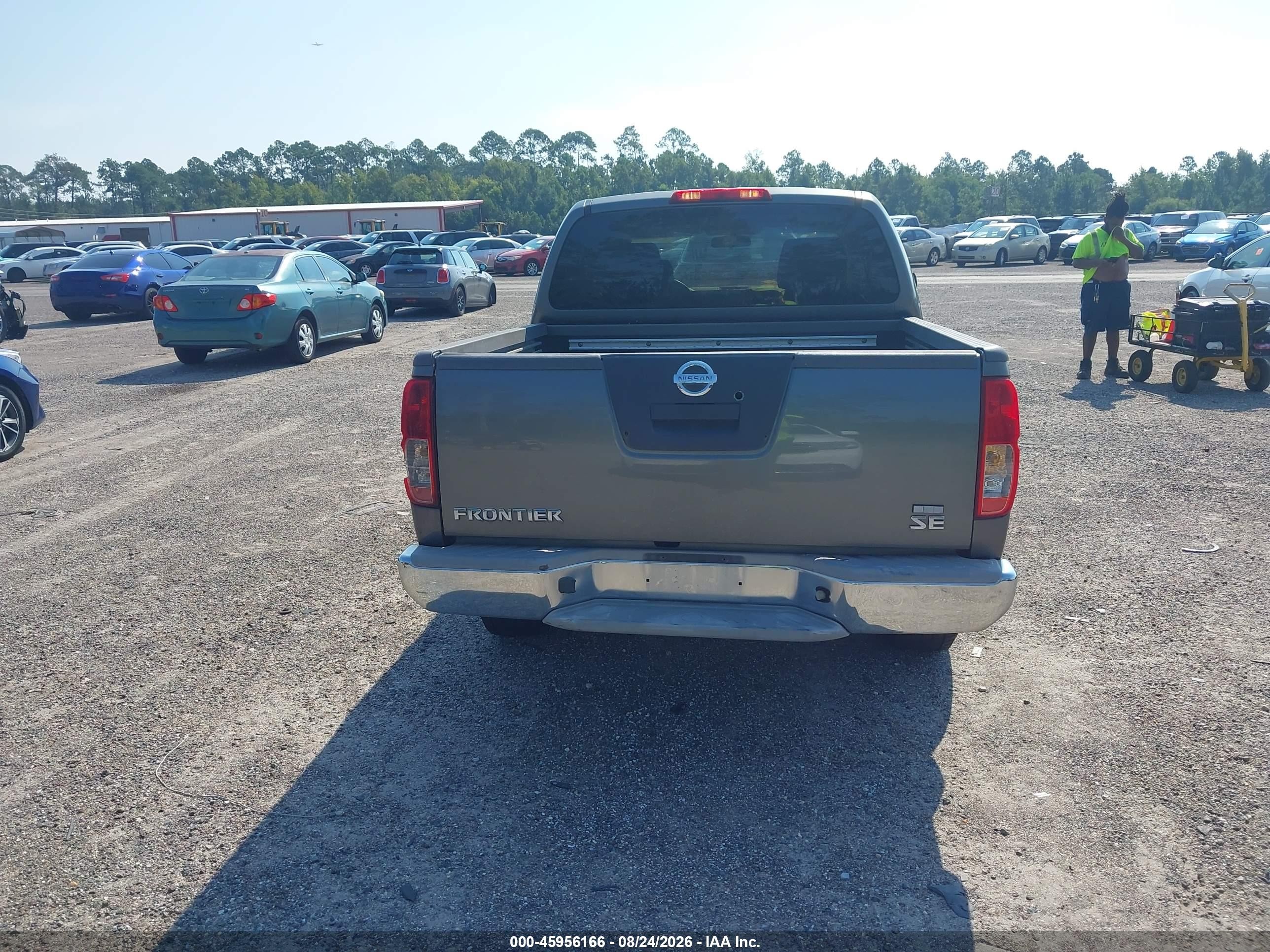 2006 Nissan Frontier Se Gray vin: 1N6AD07U06C464931