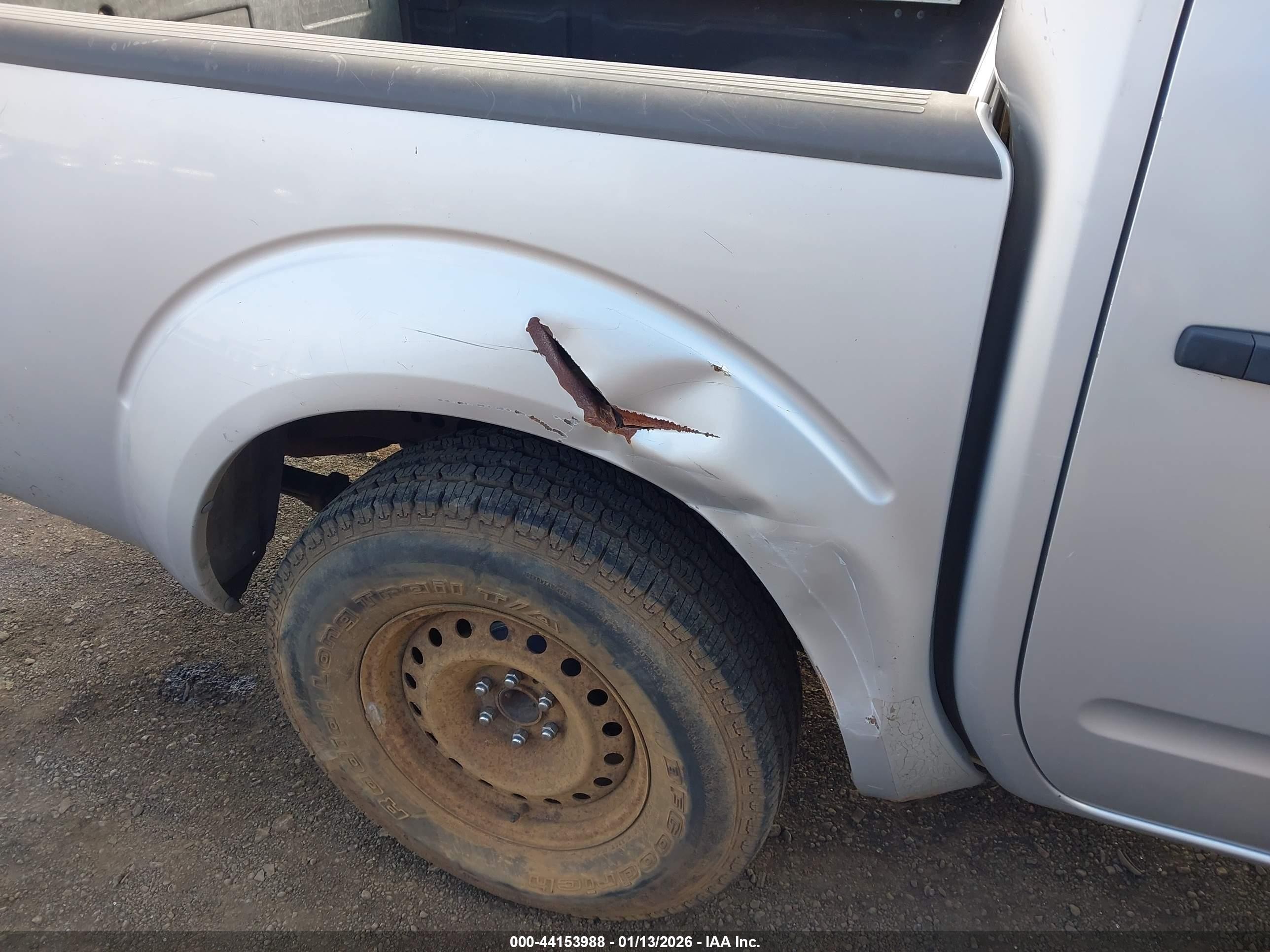 2006 Nissan Frontier Se Silver vin: 1N6AD07U06C465450