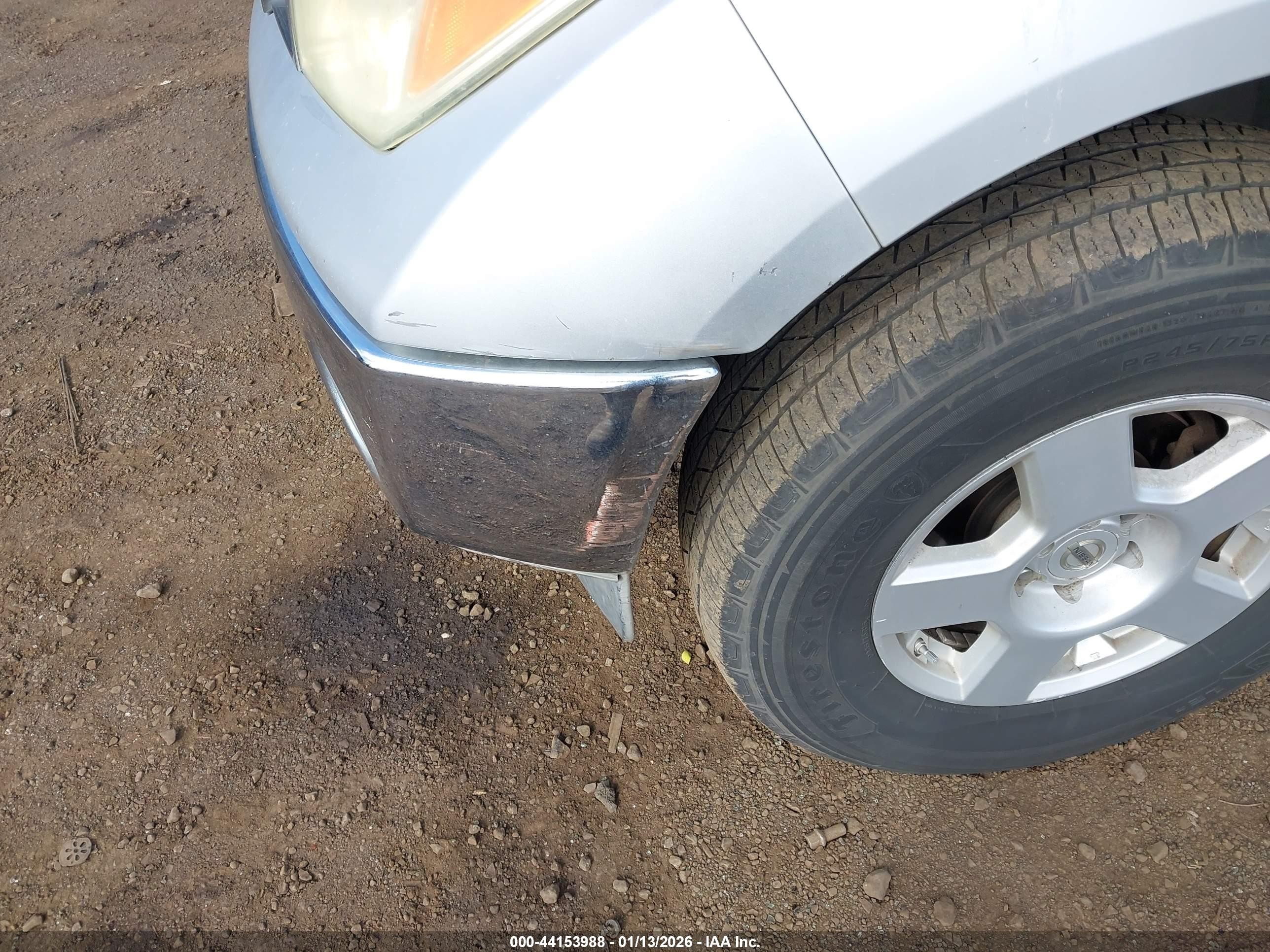 2006 Nissan Frontier Se Silver vin: 1N6AD07U06C465450