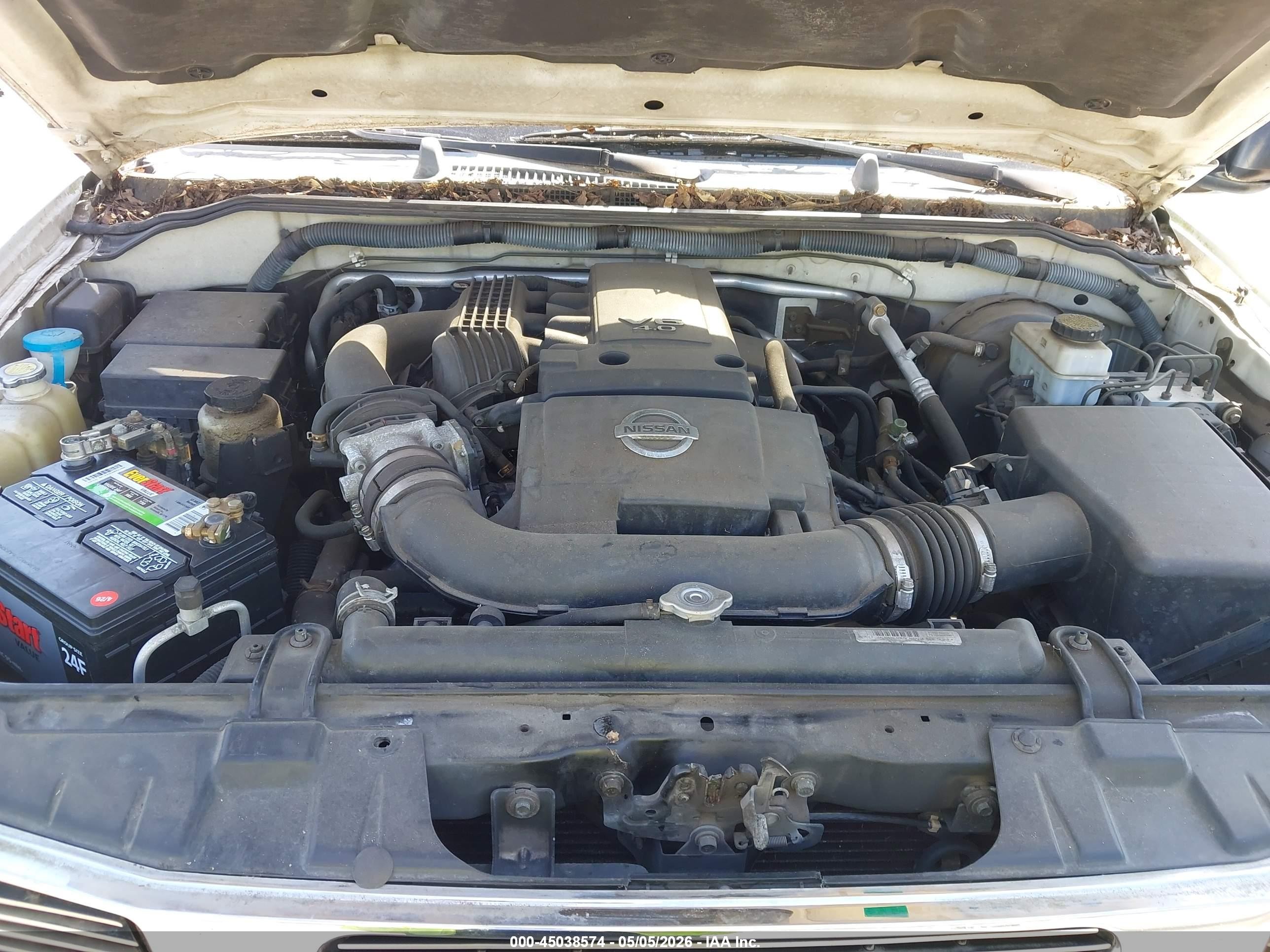 2006 Nissan Frontier Se Белый vin: 1N6AD07U06C470468