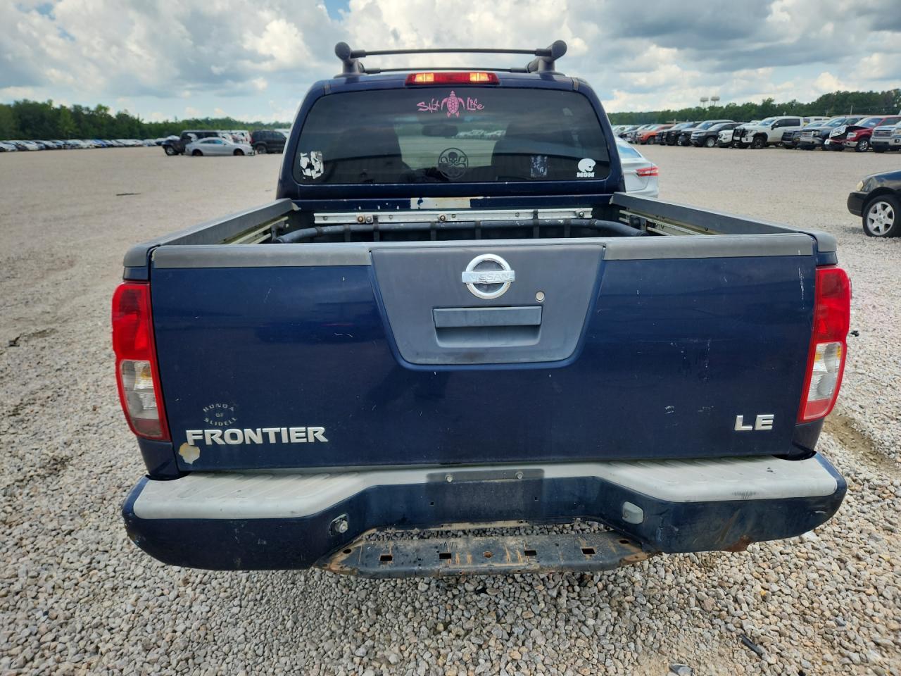 2007 Nissan Frontier Se Blue vin: 1N6AD07U07C407243