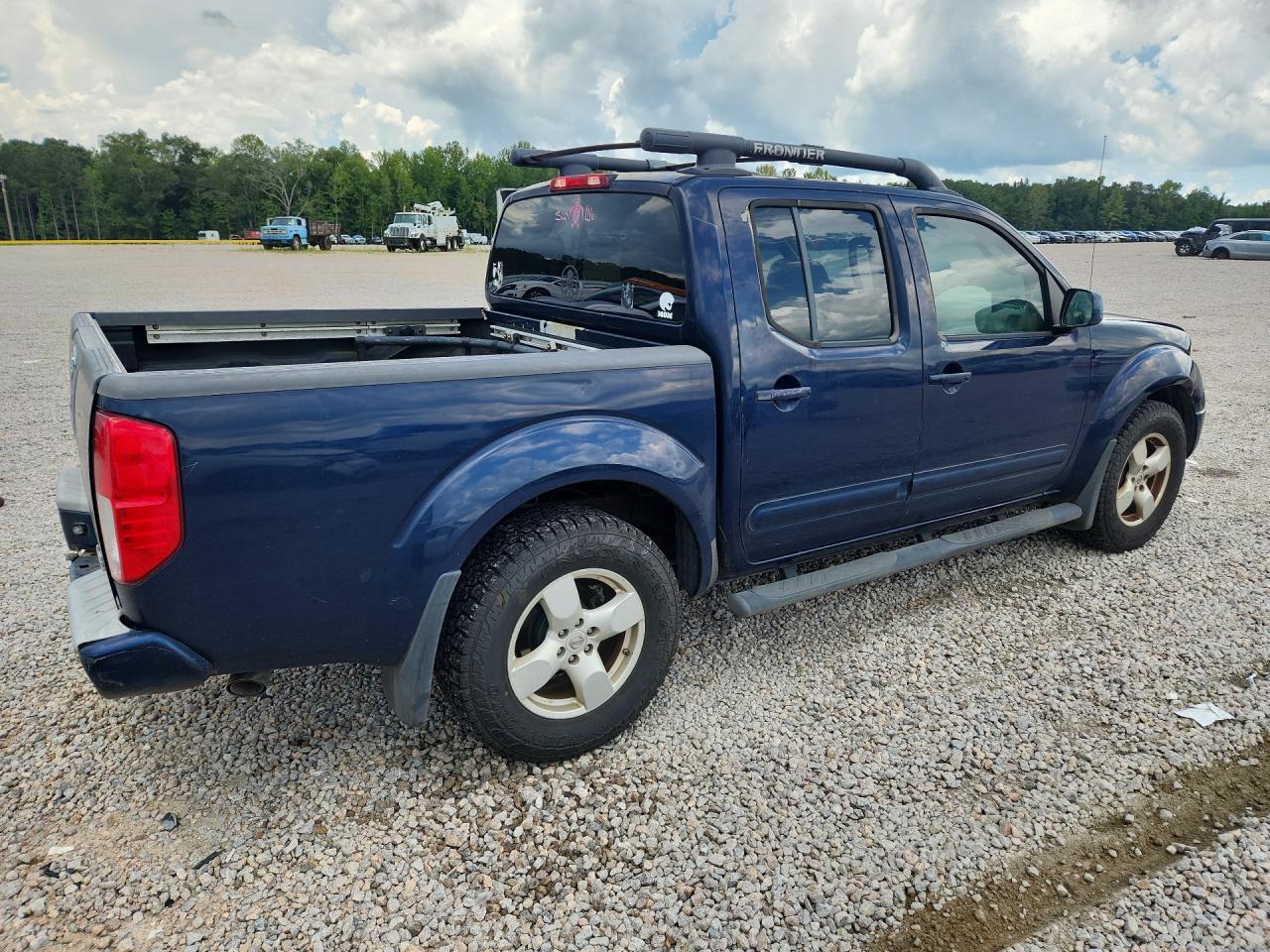 2007 Nissan Frontier Se Blue vin: 1N6AD07U07C407243