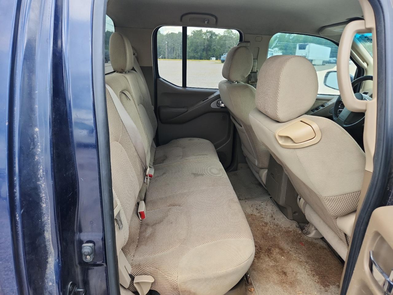 2007 Nissan Frontier Se Blue vin: 1N6AD07U07C407243