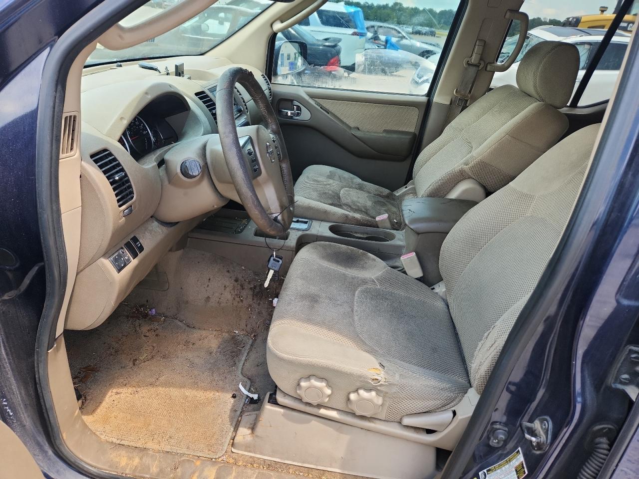 2007 Nissan Frontier Se Blue vin: 1N6AD07U07C407243