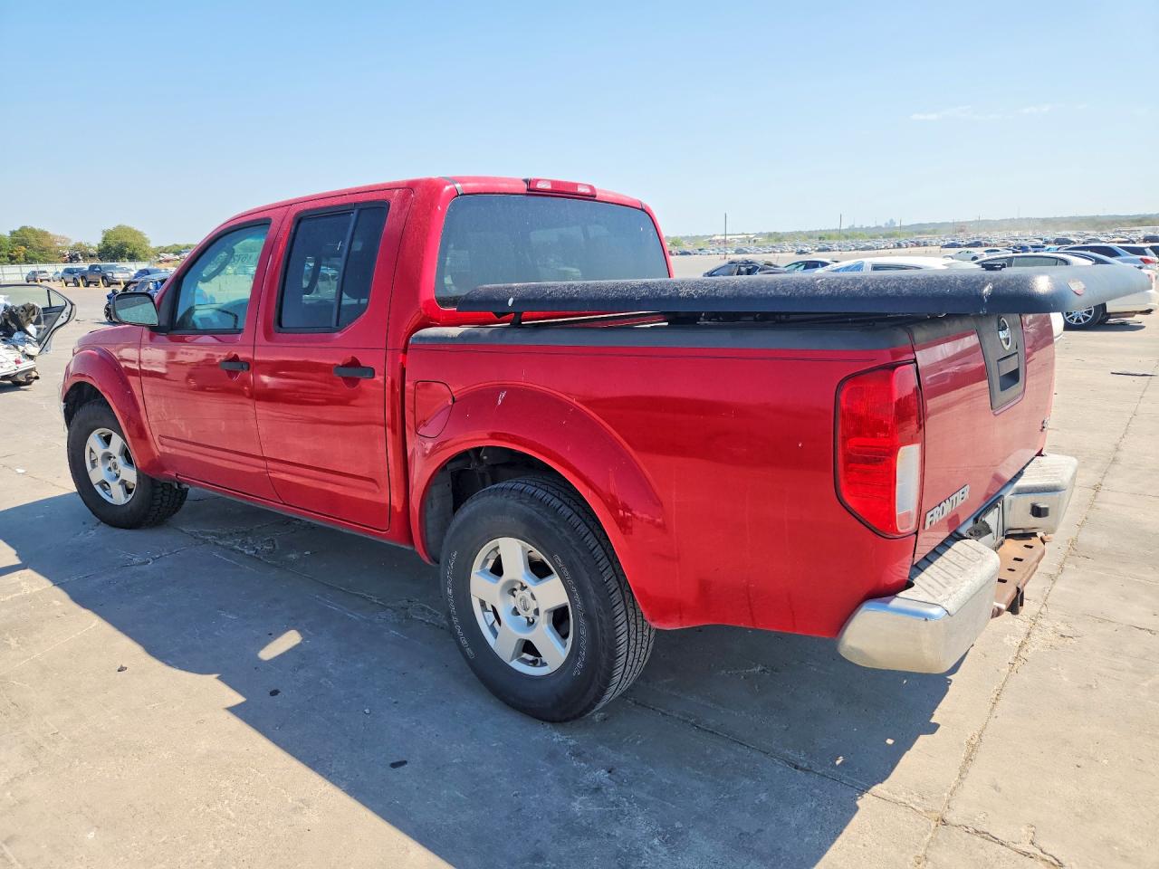 2007 Nissan Frontier Se Red vin: 1N6AD07U07C415326