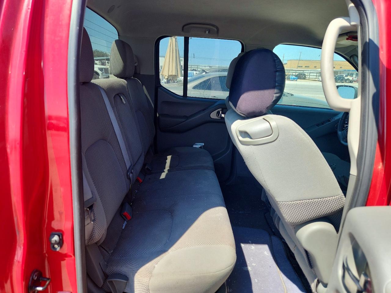 2007 Nissan Frontier Se Red vin: 1N6AD07U07C415326