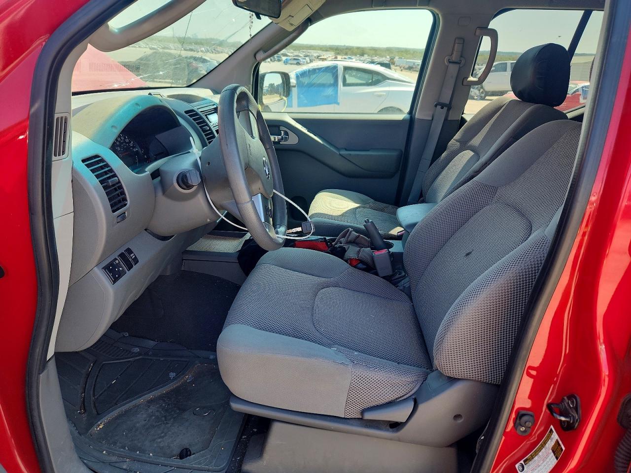 2007 Nissan Frontier Se Red vin: 1N6AD07U07C415326