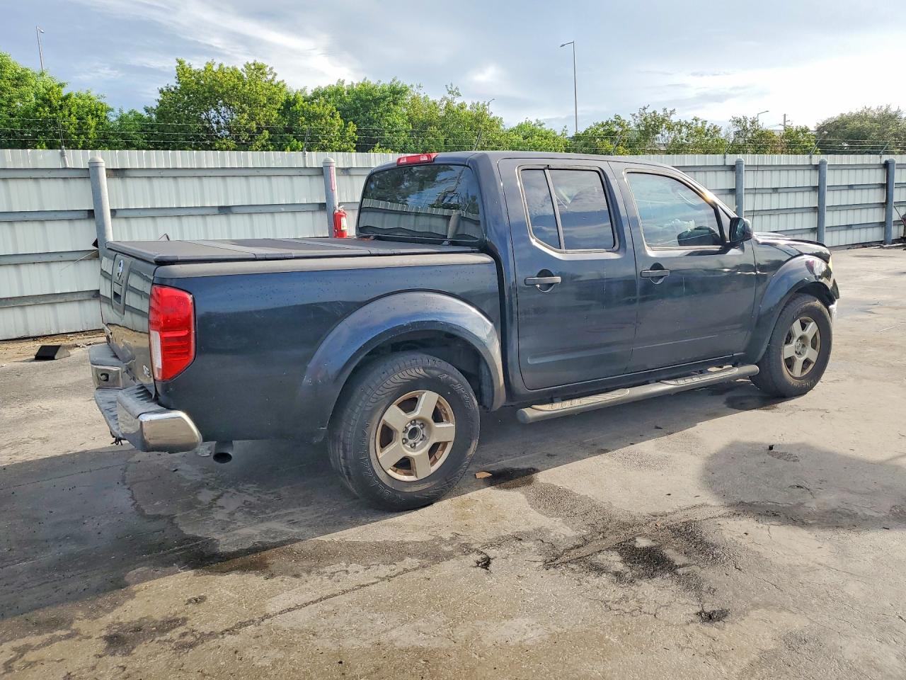2008 Nissan Frontier Se V6 Black vin: 1N6AD07U08C417238