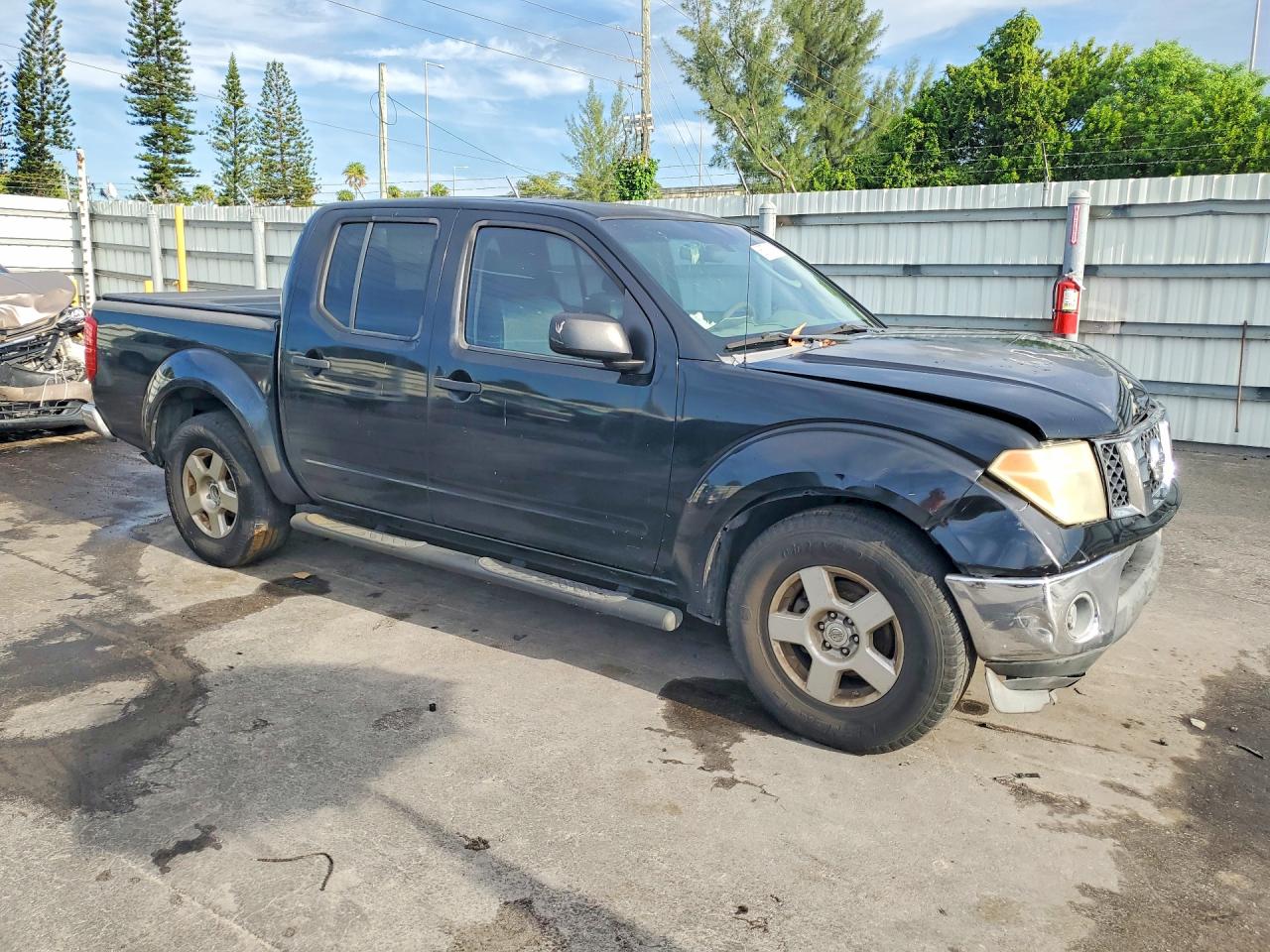 2008 Nissan Frontier Se V6 Black vin: 1N6AD07U08C417238